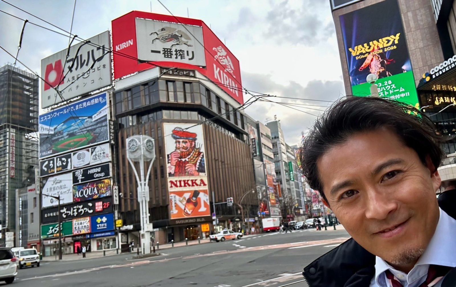 山口達也去年宣布再婚,近日更新社群表示能大方走在街頭覺得很不可思議。(翻攝山口達也 X)