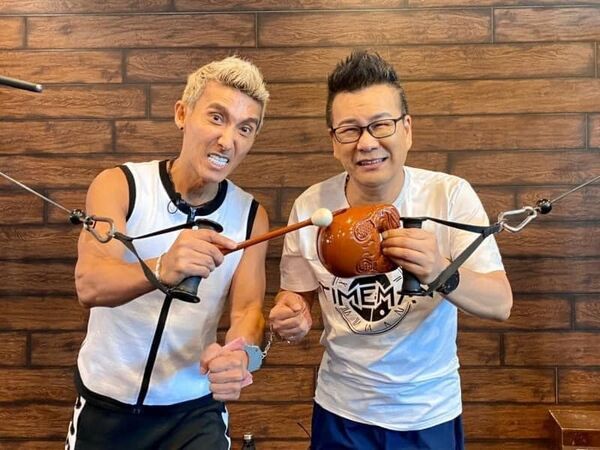 沈玉琳住院治療好友潘若迪每天打電話給予打氣。（翻攝自社群）