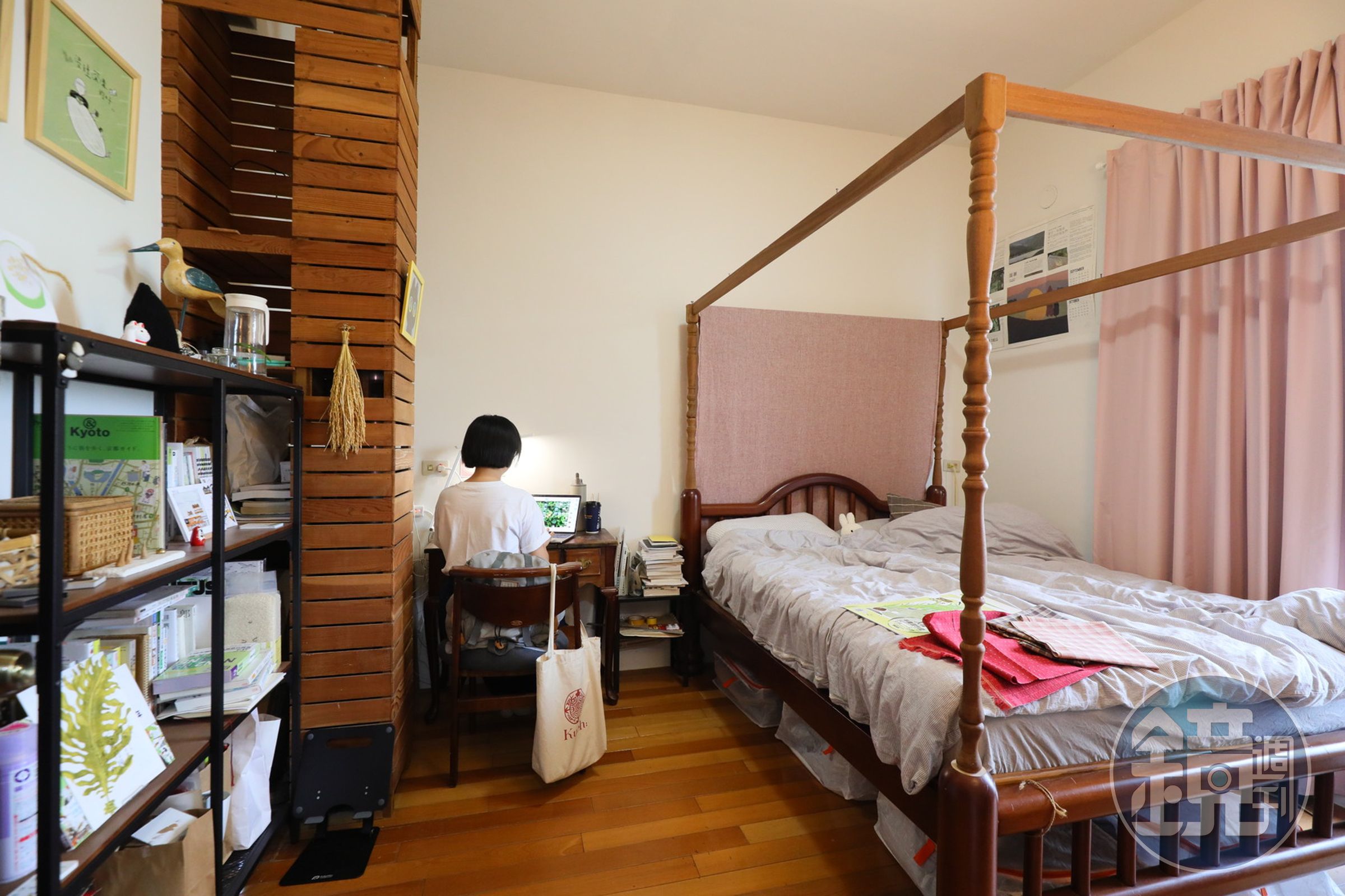 在水稻班亦有單月移居的方案能入住主辦方準備的「思源居」。