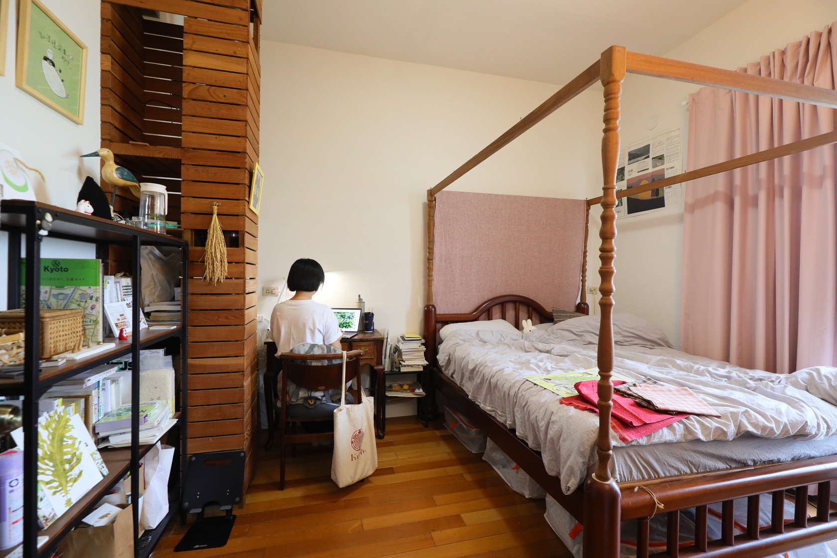 在水稻班亦有單月移居的方案能入住主辦方準備的「思源居」。