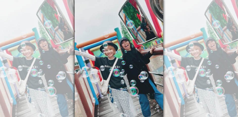 Lulu與妹妹感情深厚。（翻攝自社群）