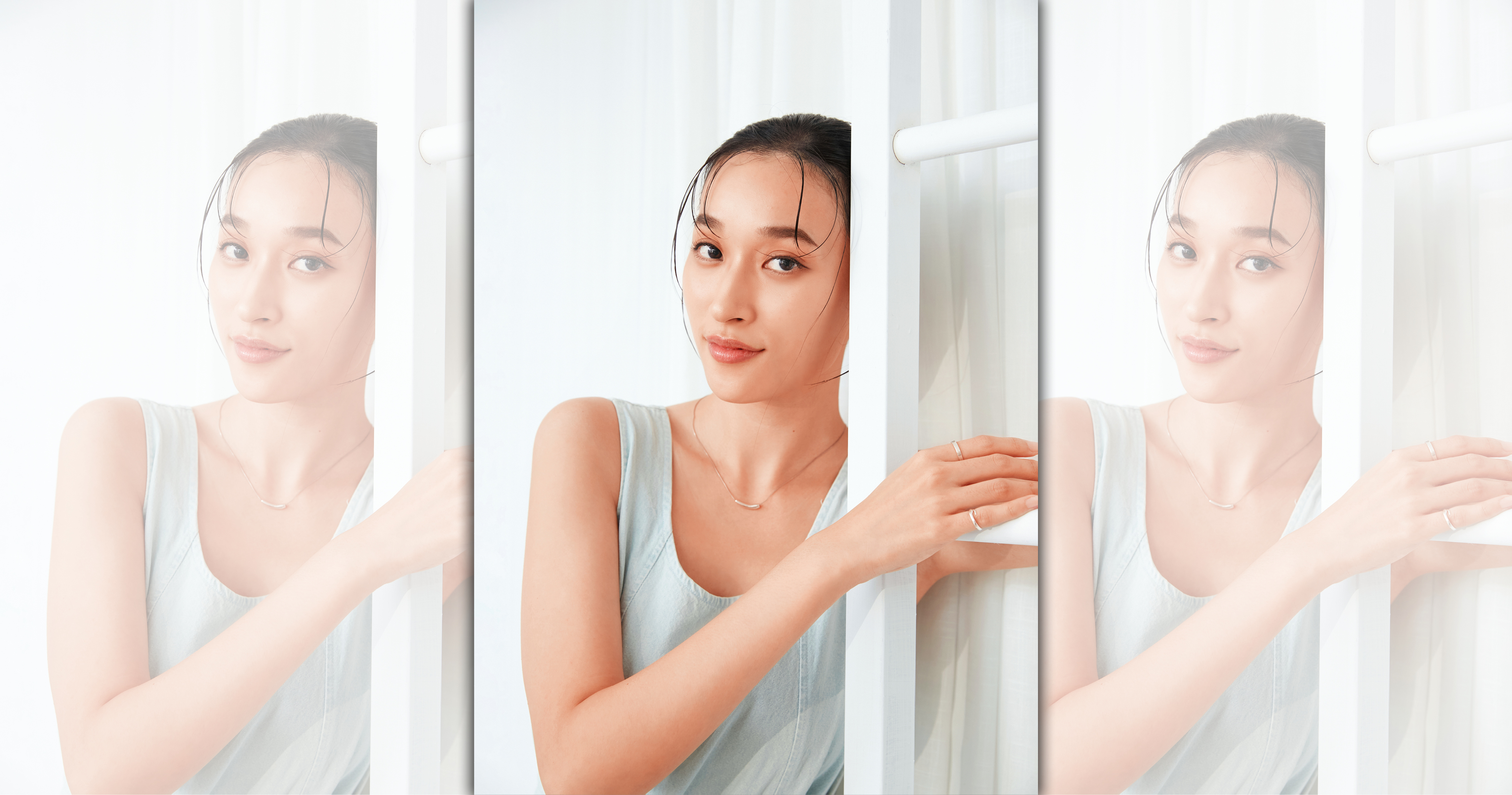 張馨比在模特兒圈中默默耕耘10年，近年轉戰戲劇圈發展。