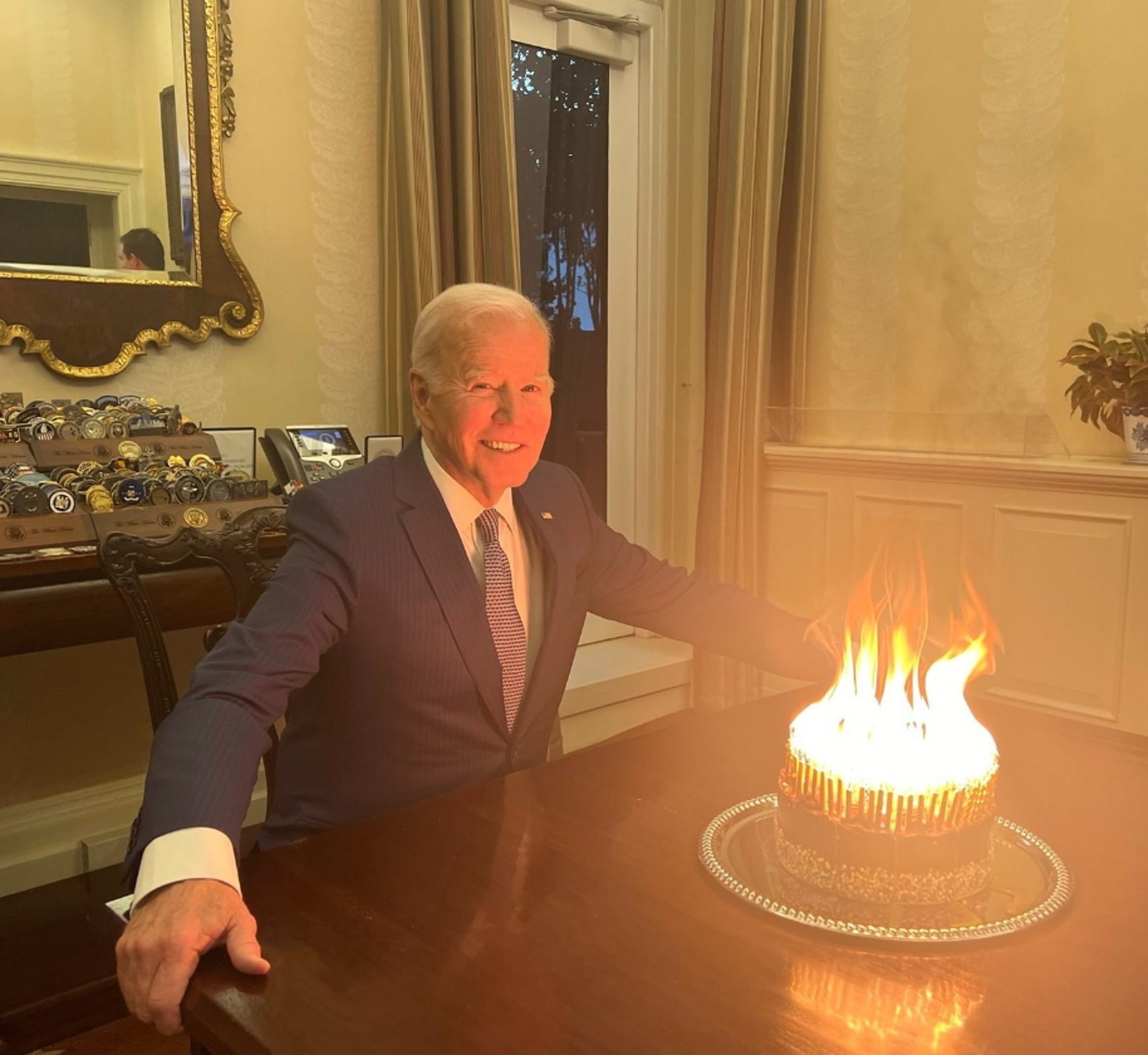 美國總統拜登開通Threads帳號,7小時就吸引200萬人追蹤。(翻攝Threads@joebiden)