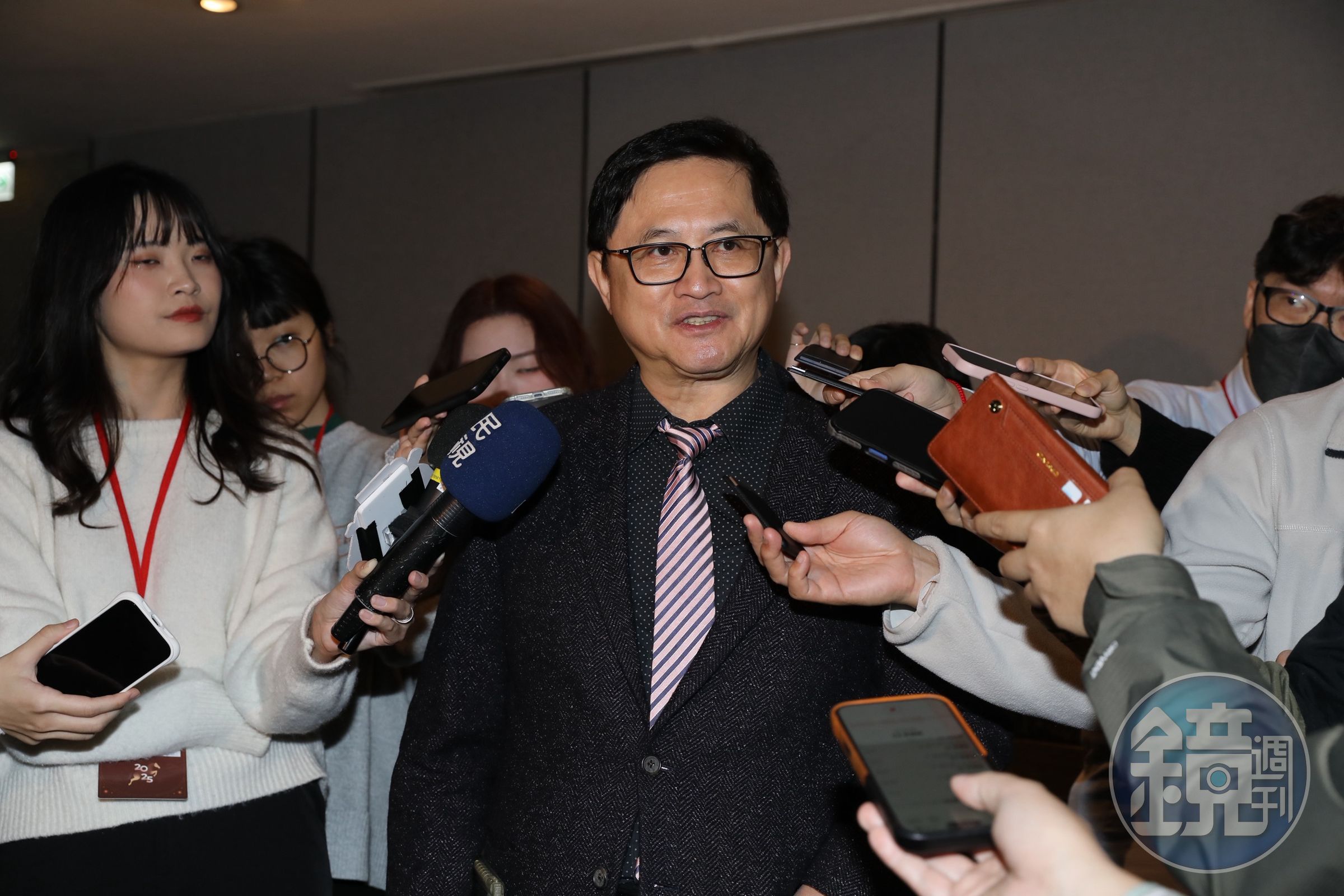 和碩集團董事長童子賢從荷莫茲海峽危機提出建言。(本刊資料照)
