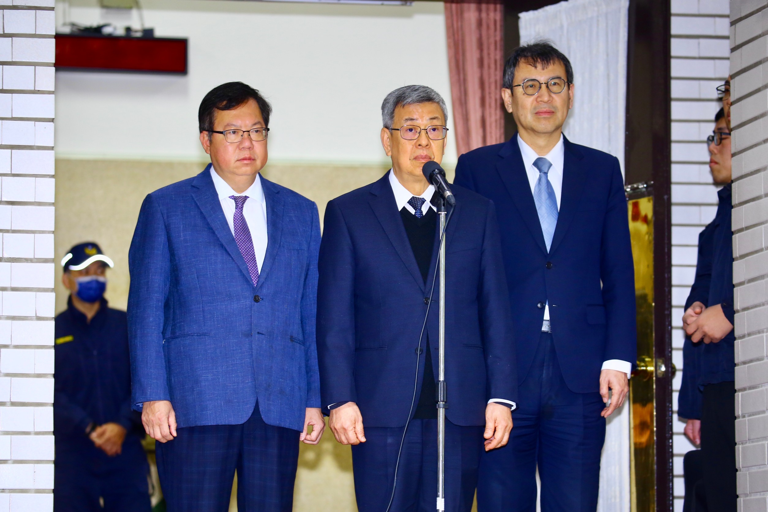 陳建仁今日強調無隱匿情況，要相信司法公信力，盼媒體與有心人士別以訛傳訛。