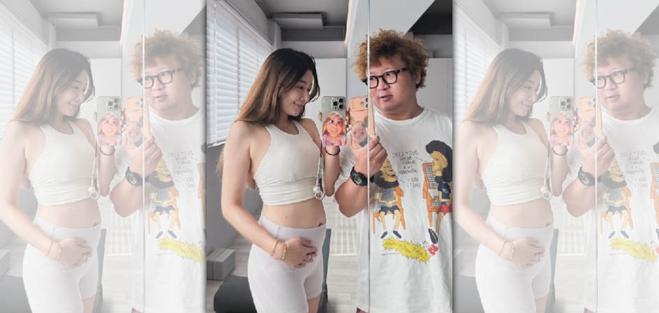 依依懷胎多月誤吞抗生素。（翻攝自IG）