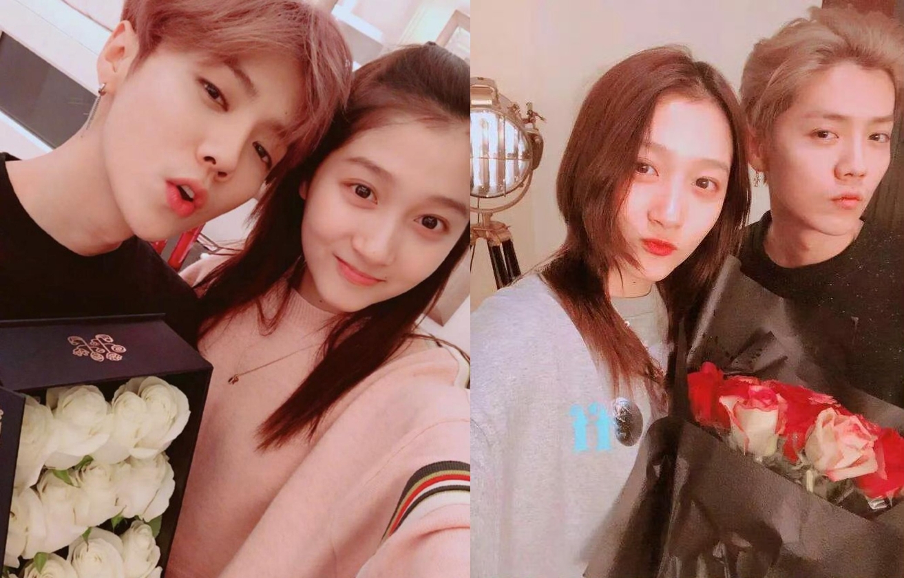 鹿晗與關曉彤交往8年，從去年下半年開始傳情變，今年鹿晗第一次未發給關曉彤的慶生祝福，外界均斷定雙方已分手。（微博圖片）