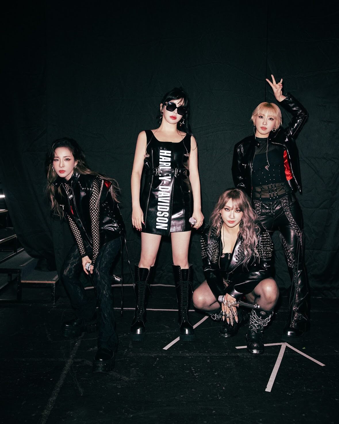 2NE1本週將在林口體育館舉辦演唱會。（翻攝DARA INS）