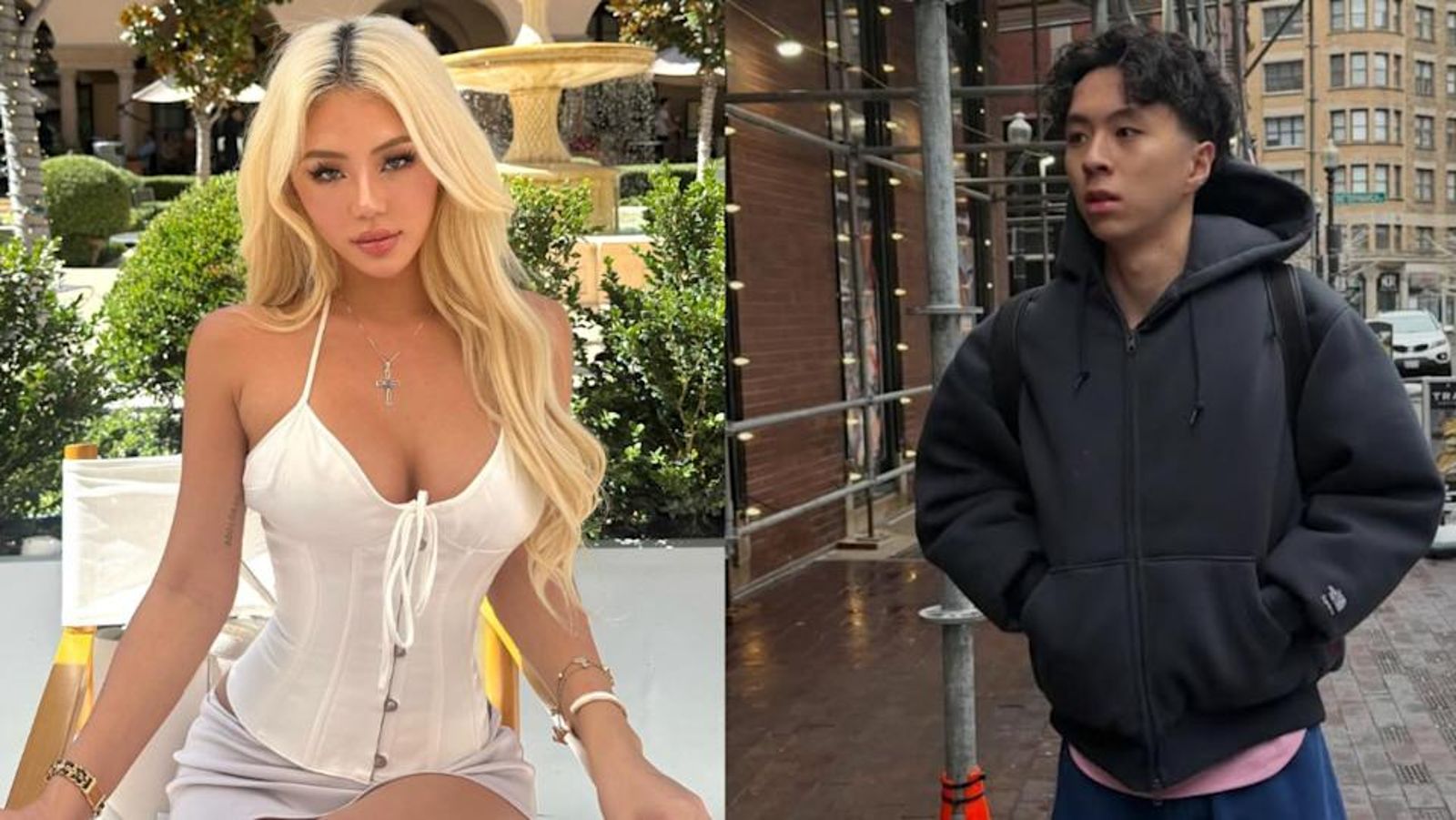 Angi Yang與Ray去年10月認愛。（翻攝自rayasianboy、angifuckingyang IG）