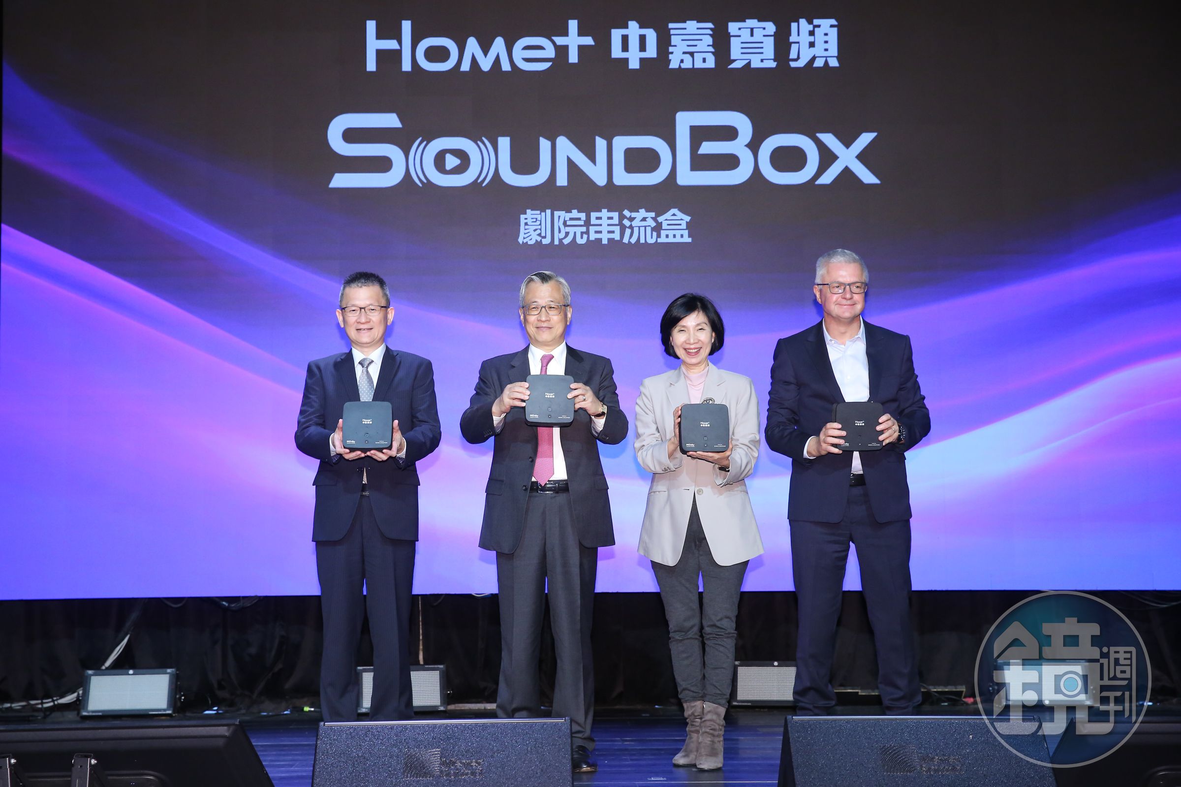 中嘉寬頻攜手遠傳電信推出 SoundBox劇院串流盒。