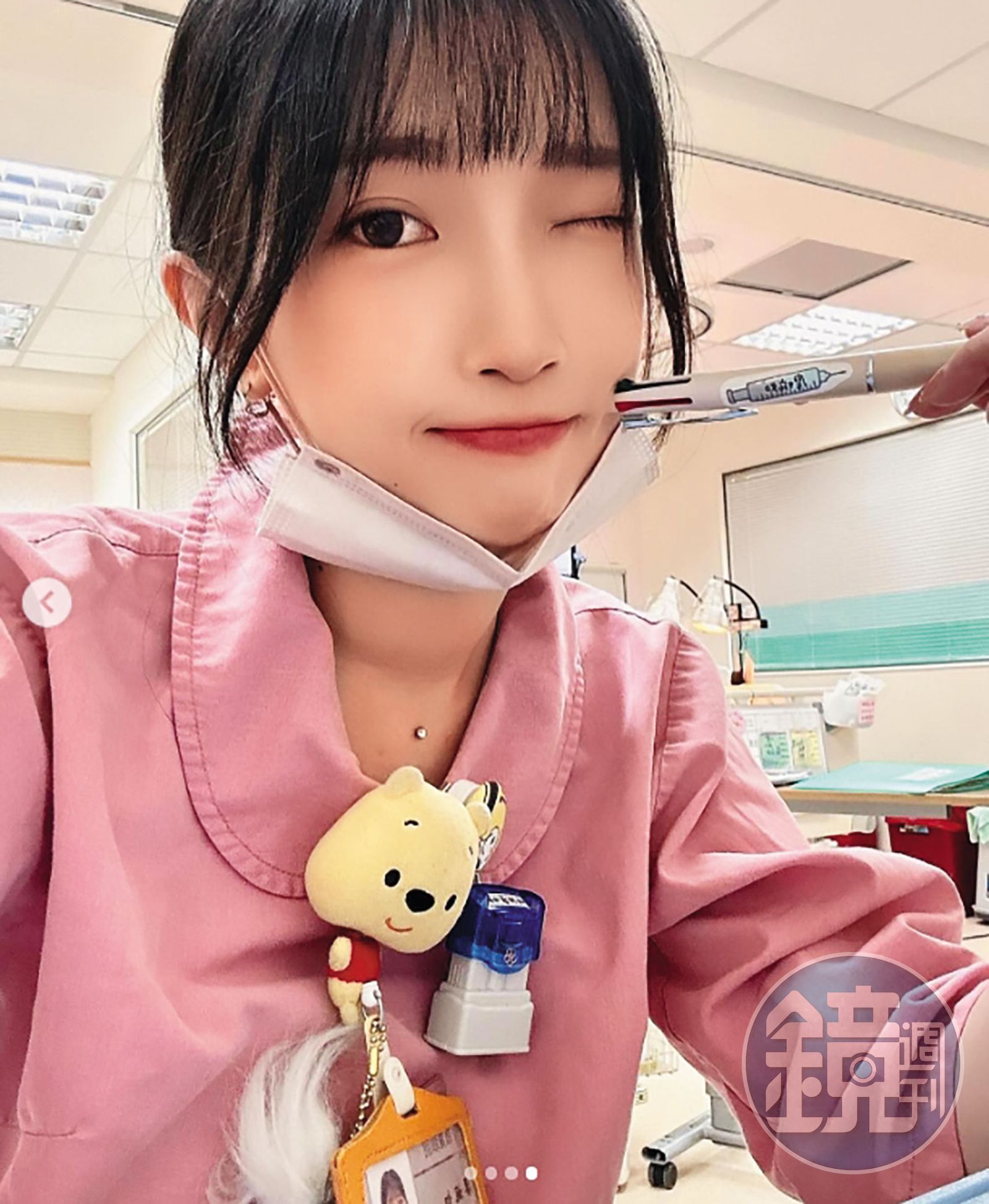 廖婉如外型甜美，但偷拍、霸凌爭議不斷。（翻攝老師她犯規IG）