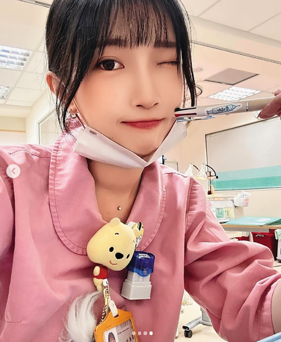 廖婉如外型甜美，但偷拍、霸凌爭議不斷。（翻攝老師她犯規IG）