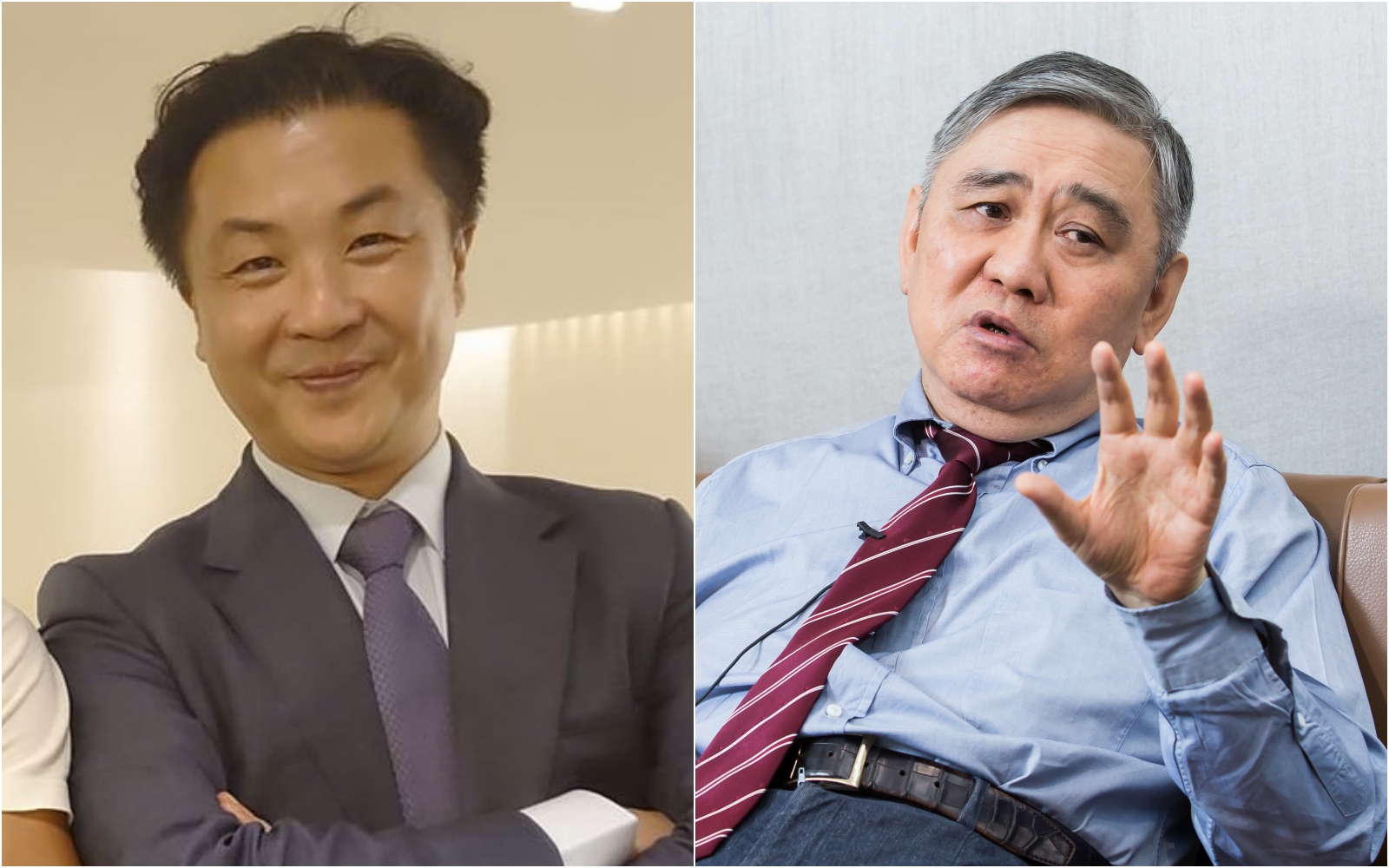 呂秋遠和王文洋近日都因私生子成為話題焦點。（翻攝自呂秋遠臉書／資料照）