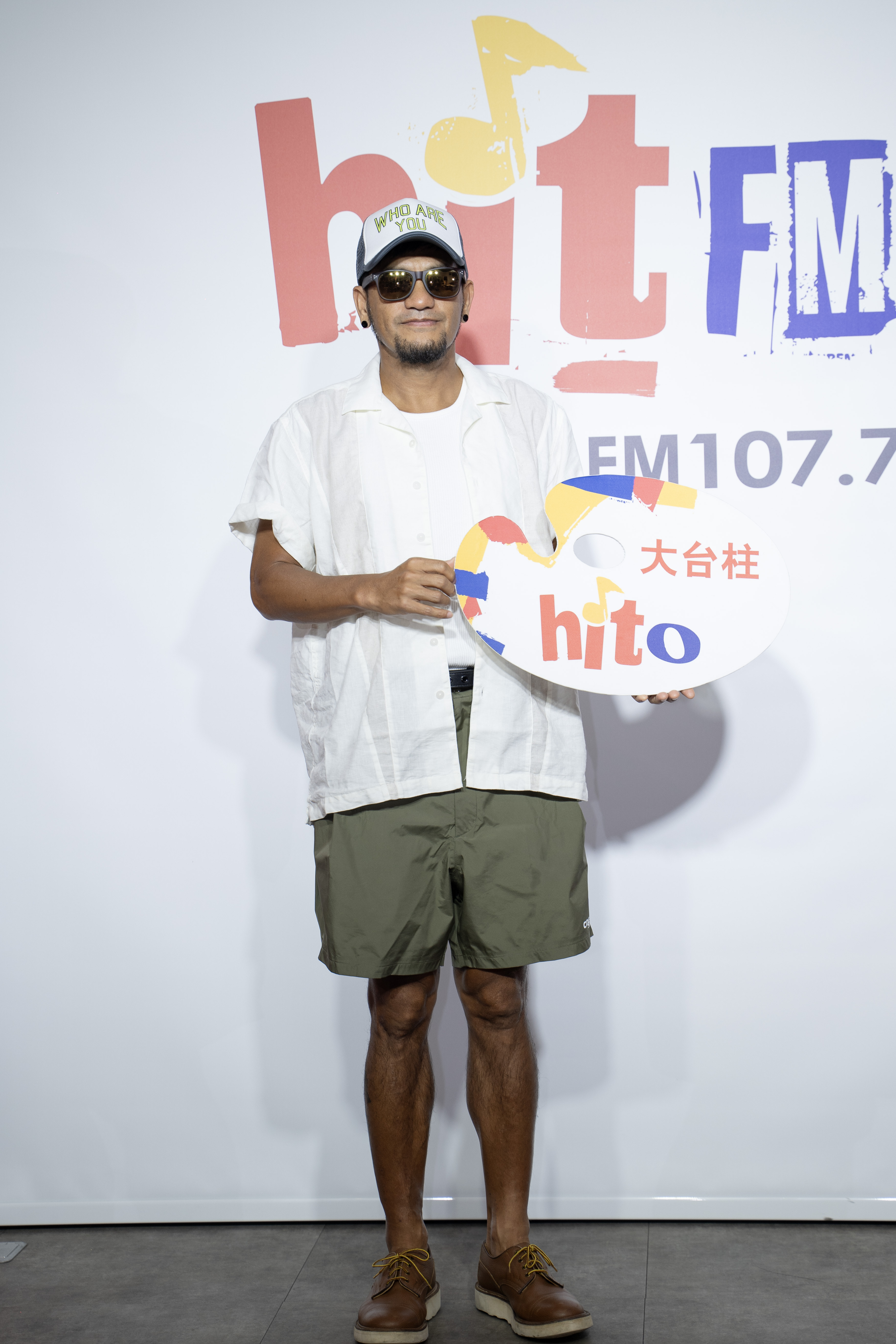 張震嶽擔任Hit Fm聯播網8月hito大台柱。(Hit Fm聯播網提供)