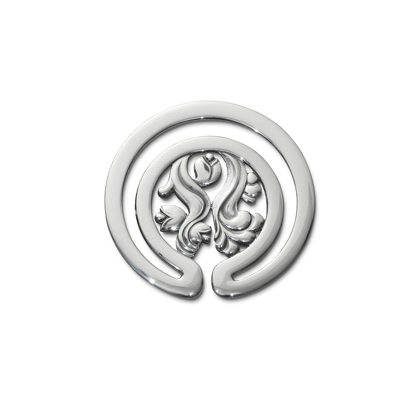 MONEY CLIP純銀圓形鈔票夾。NT$5,200 （喬治傑生提供）                   