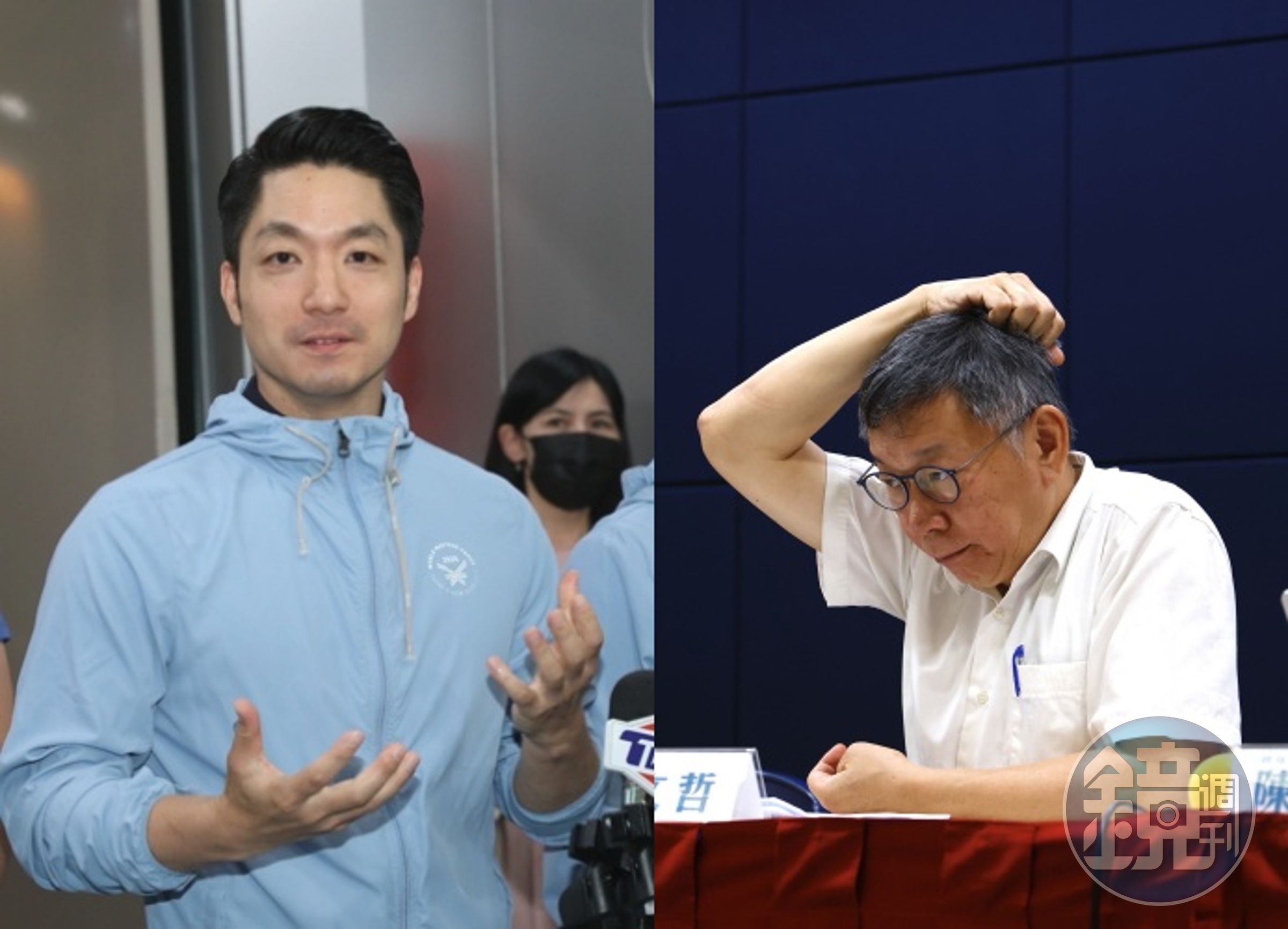 柯文哲近期捲入京華城案及假帳疑雲，風波不斷的他蠟燭兩頭燒，而蔣萬安也被問起對於此事的看法。