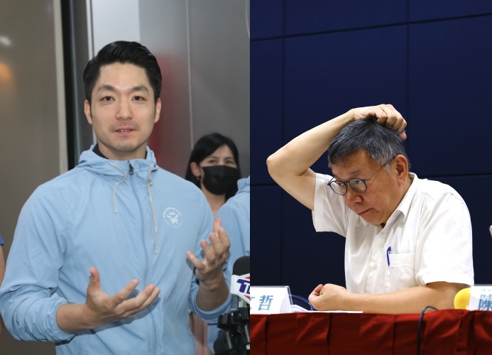 柯文哲近期捲入京華城案及假帳疑雲，風波不斷的他蠟燭兩頭燒，而蔣萬安也被問起對於此事的看法。