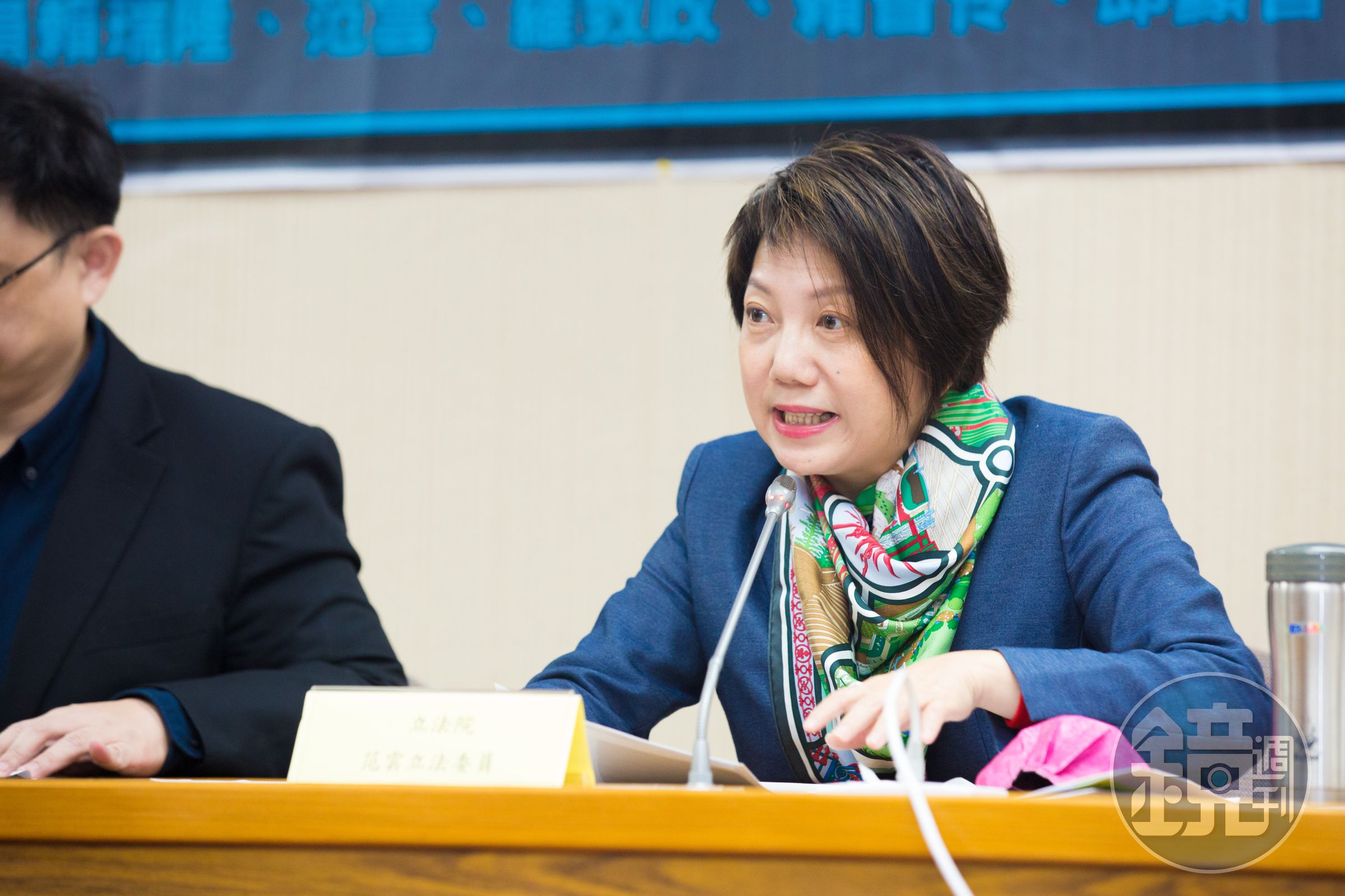 針對國民黨在廣告中指控是台灣社會安全破口，范雲駁斥藍營造謠。（本刊資料照）