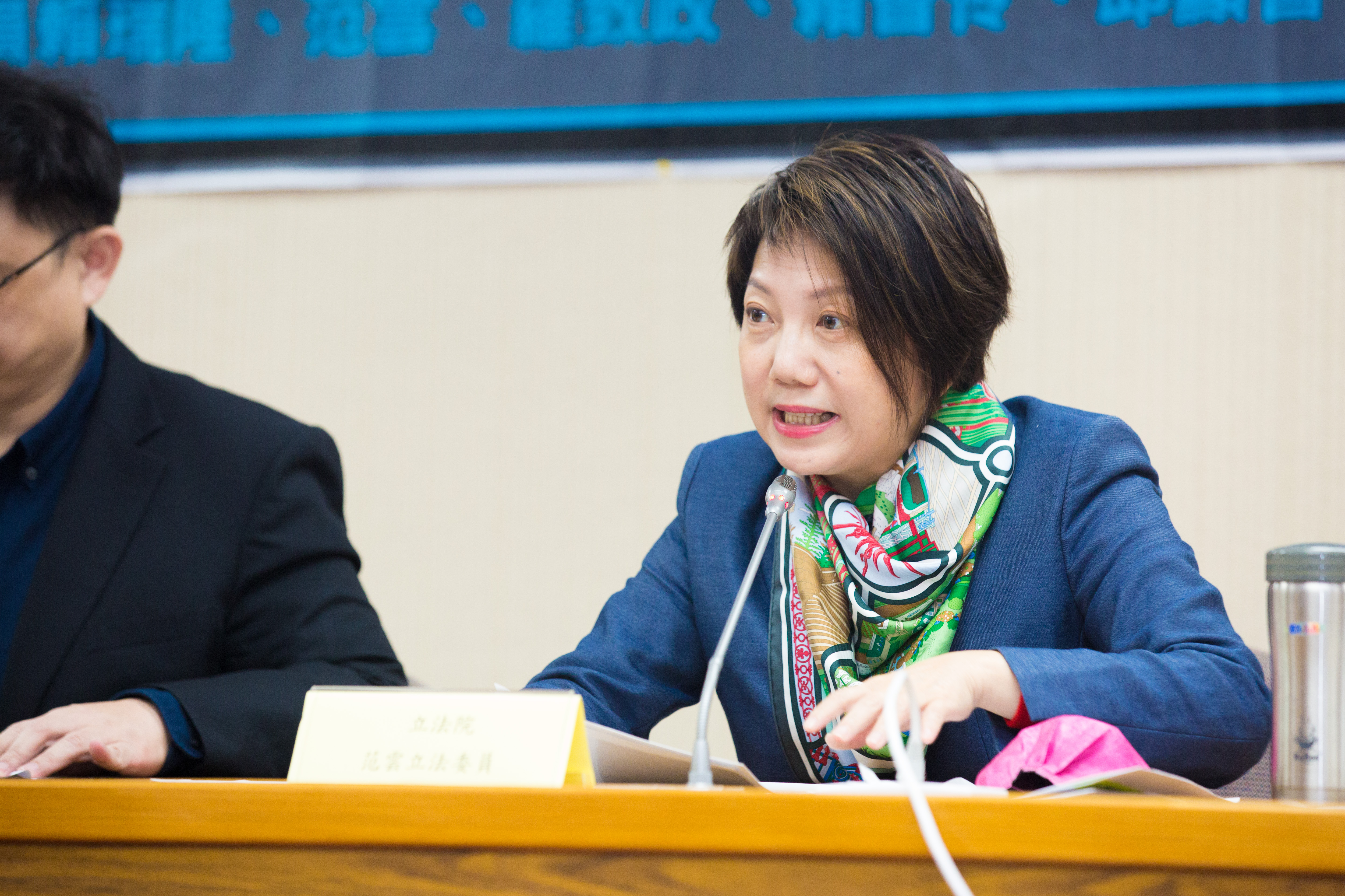 針對國民黨在廣告中指控是台灣社會安全破口，范雲駁斥藍營造謠。（本刊資料照）