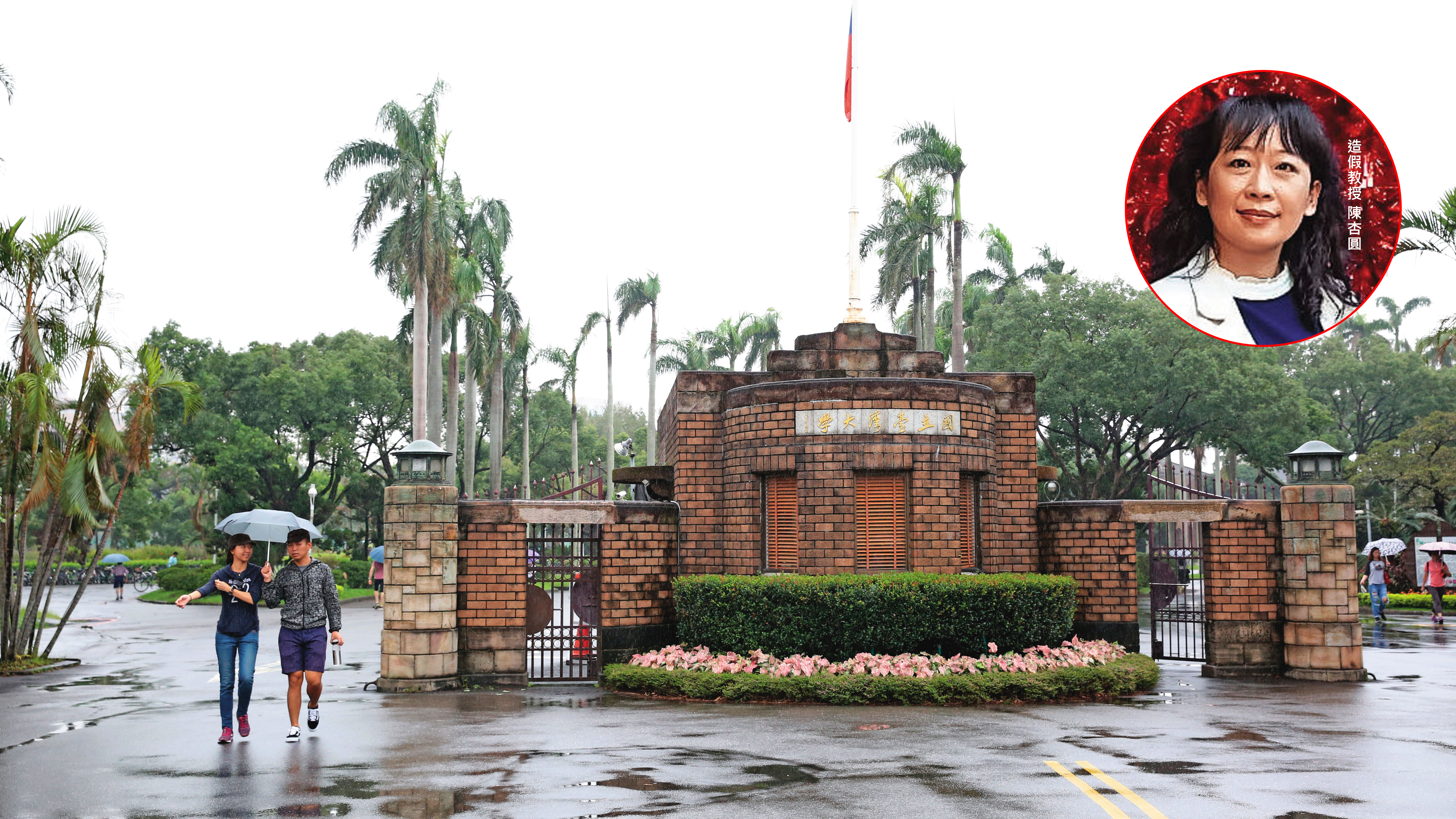 陳杏圓近期應聘台大（圖）生機系，但被爆出提供的期刊論文發表資料，出現至少10處瑕疵，不乏查無文章狀況。