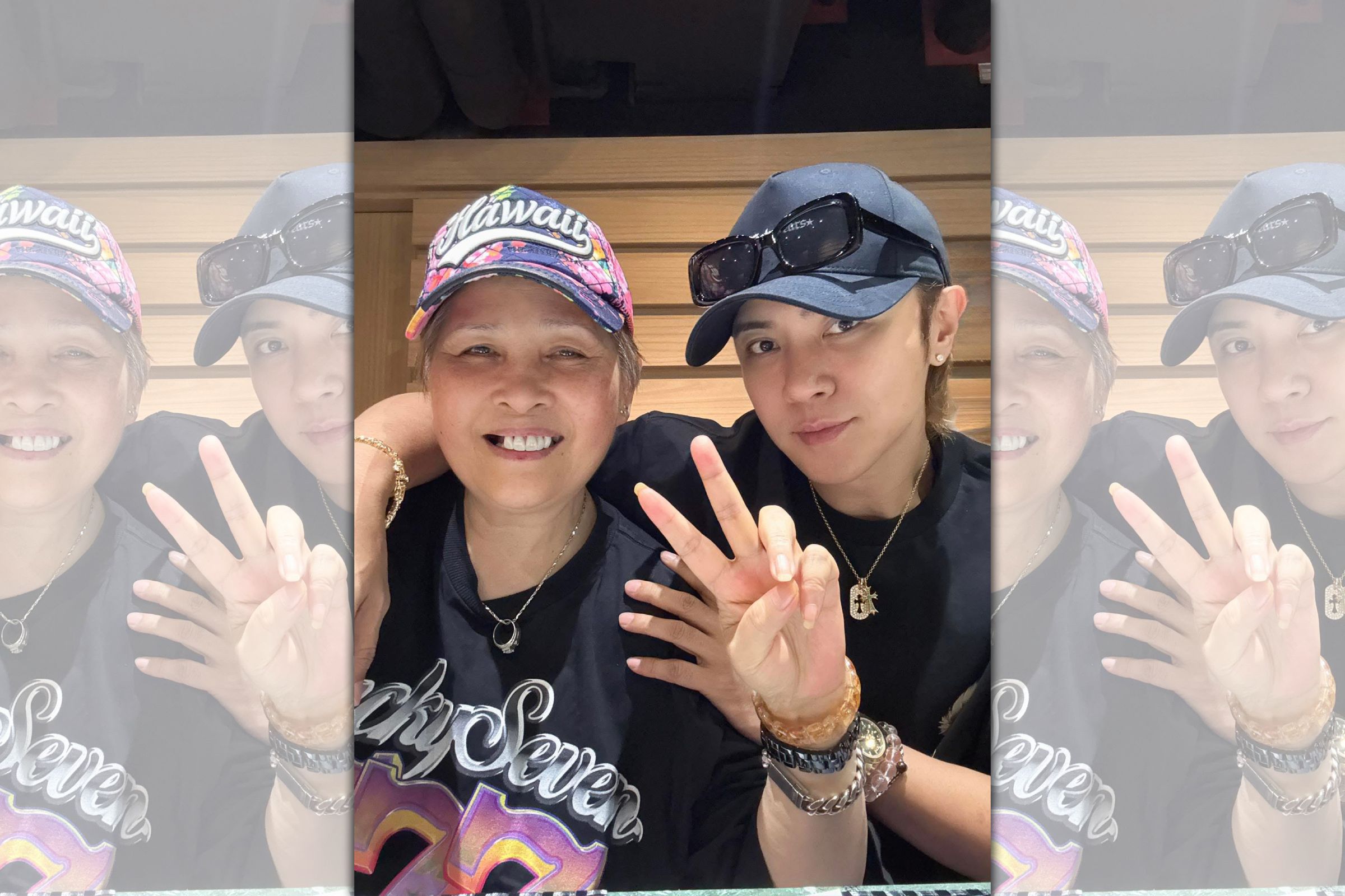 羅志祥與羅媽媽感情緊密,3月份時,公布媽媽罹患阿茲海默症的消息。(翻攝自羅志祥臉書)