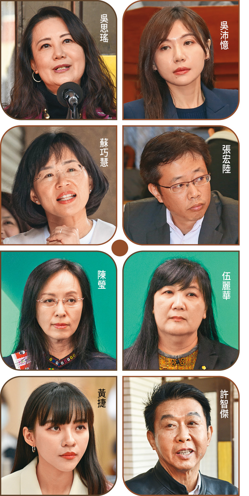 雙北、原民－、高雄3區共8件罷綠案，對藍營來說具相當戰略意義。