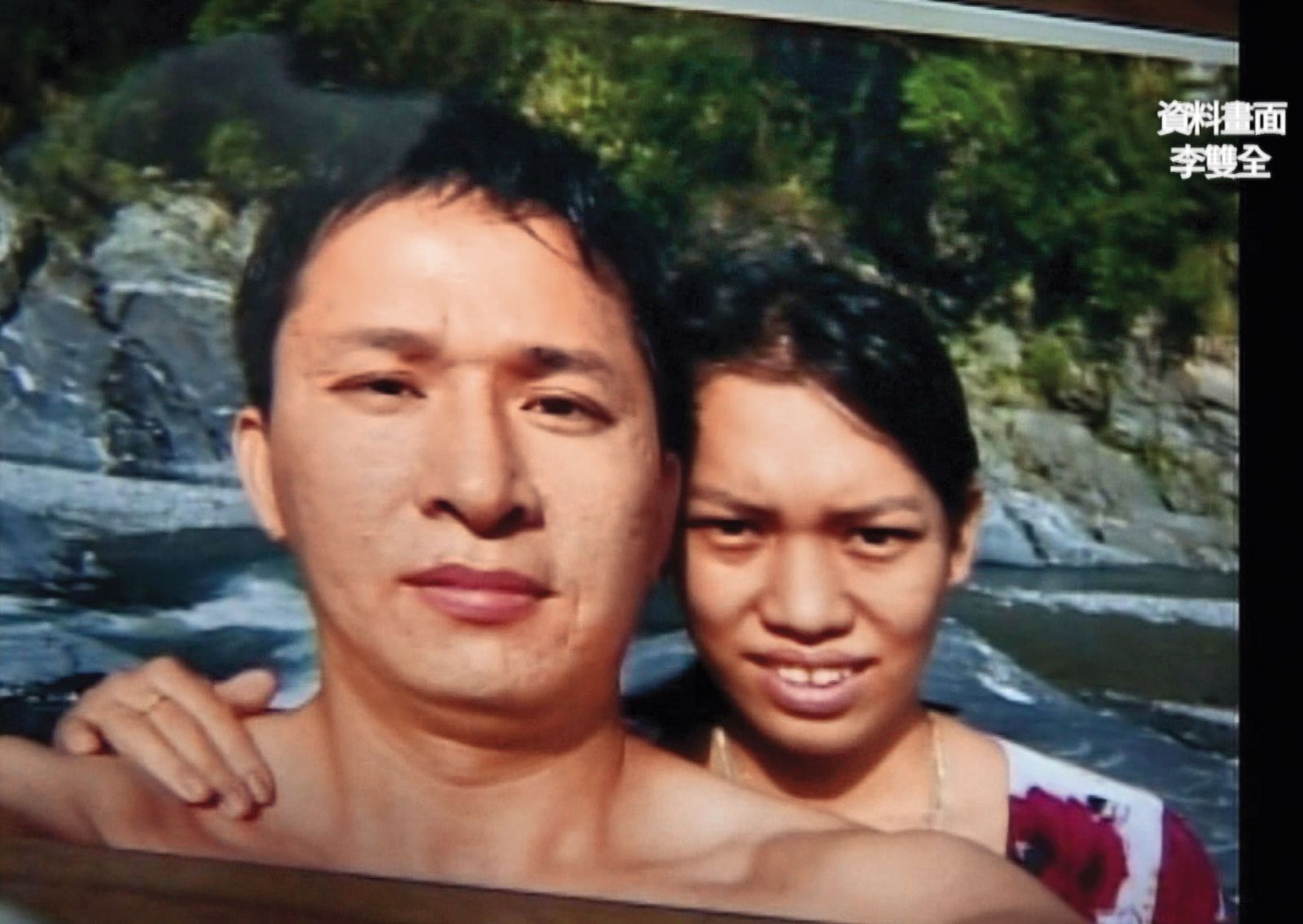 李雙全（左）遭檢警懷疑設局殺害越籍妻子陳氏紅琛（右），意圖詐領高達7,100萬元的保險金。（東森新聞提供）