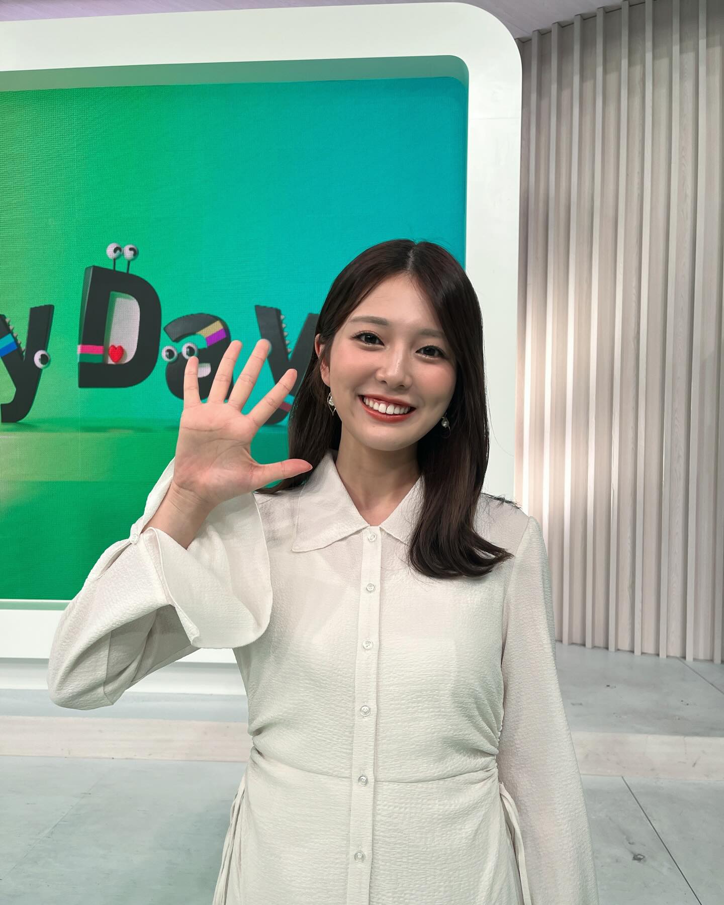 27歲電視台主播黑田Miyu是近年崛起的年輕主播之一。（翻攝黑田Miyu IG）