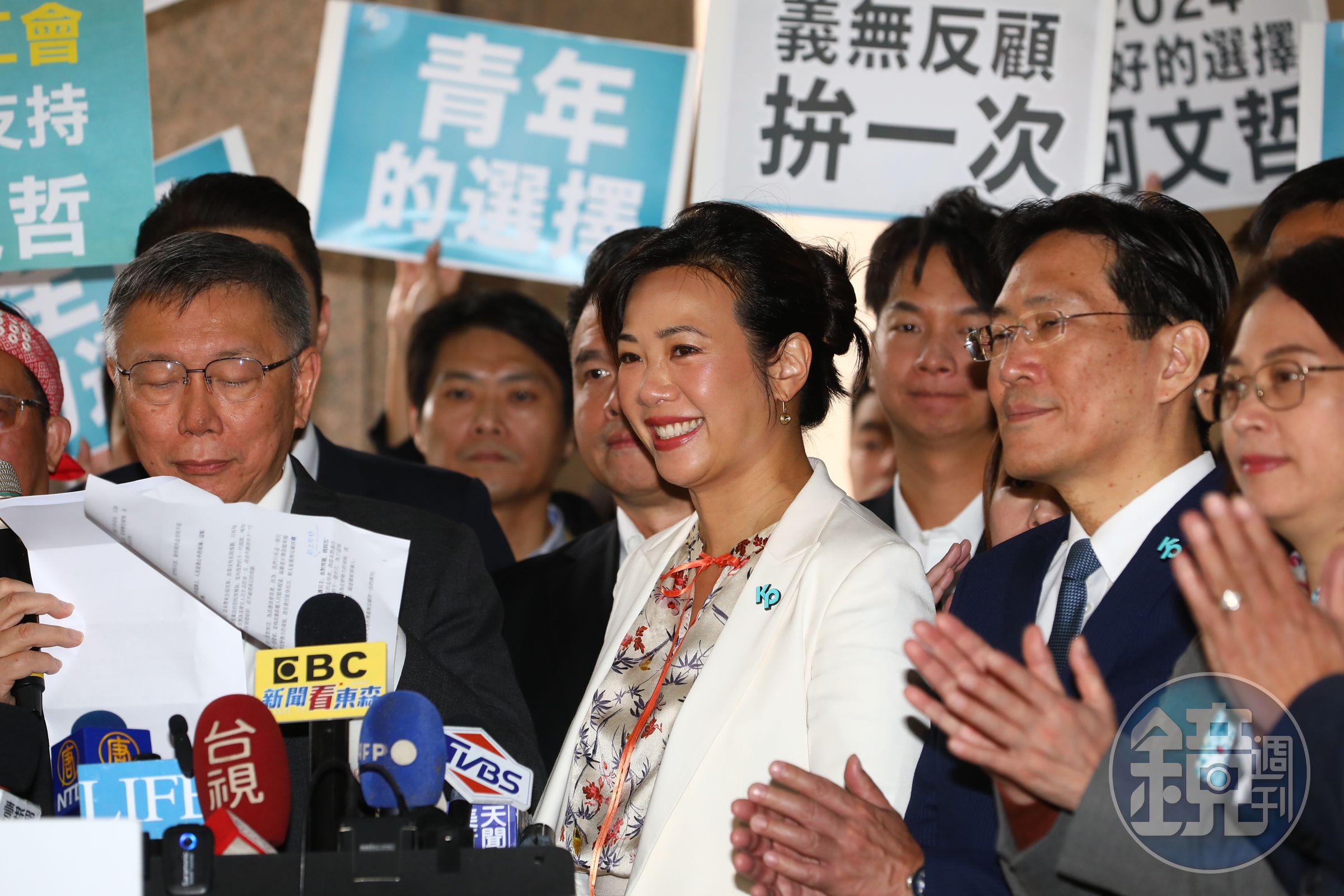吳欣盈被問「當副手跟家人討論嗎？」，怒回這樣的問題是父權社會、剝削女權。