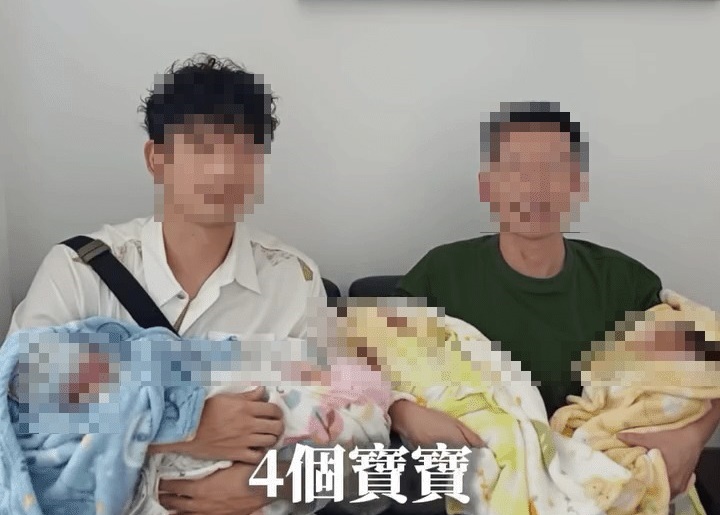 男同志夫妻開設帳號「壹零出4啦」分享赴墨西哥代孕4胞胎的經歷遭網友炎上。（翻攝自Threads＠2dad.4madness）