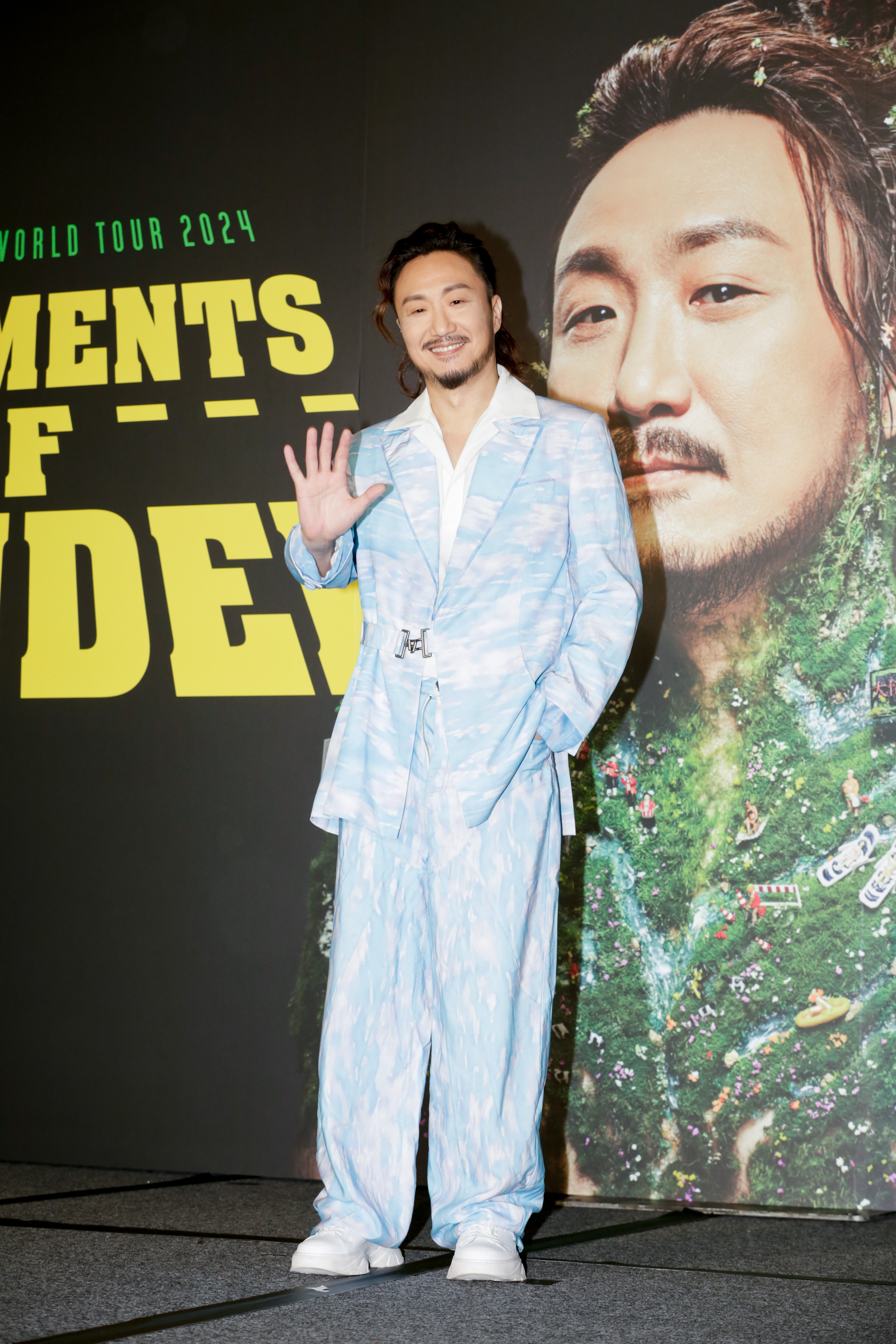 提起6年前來台演出,他自曝表現不佳。