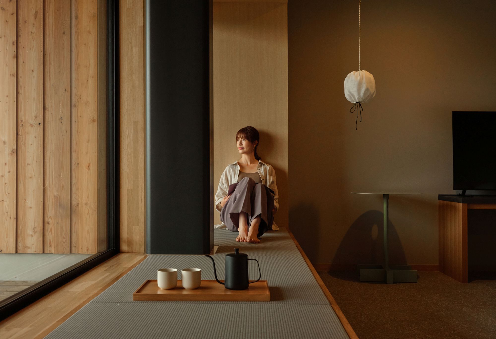 緩慢瑞萃回應時下旅客需求,在北海道全新打造「Move Slow, Stay Longer, Engage More」當代旅行哲學。(薰衣草森林提供)