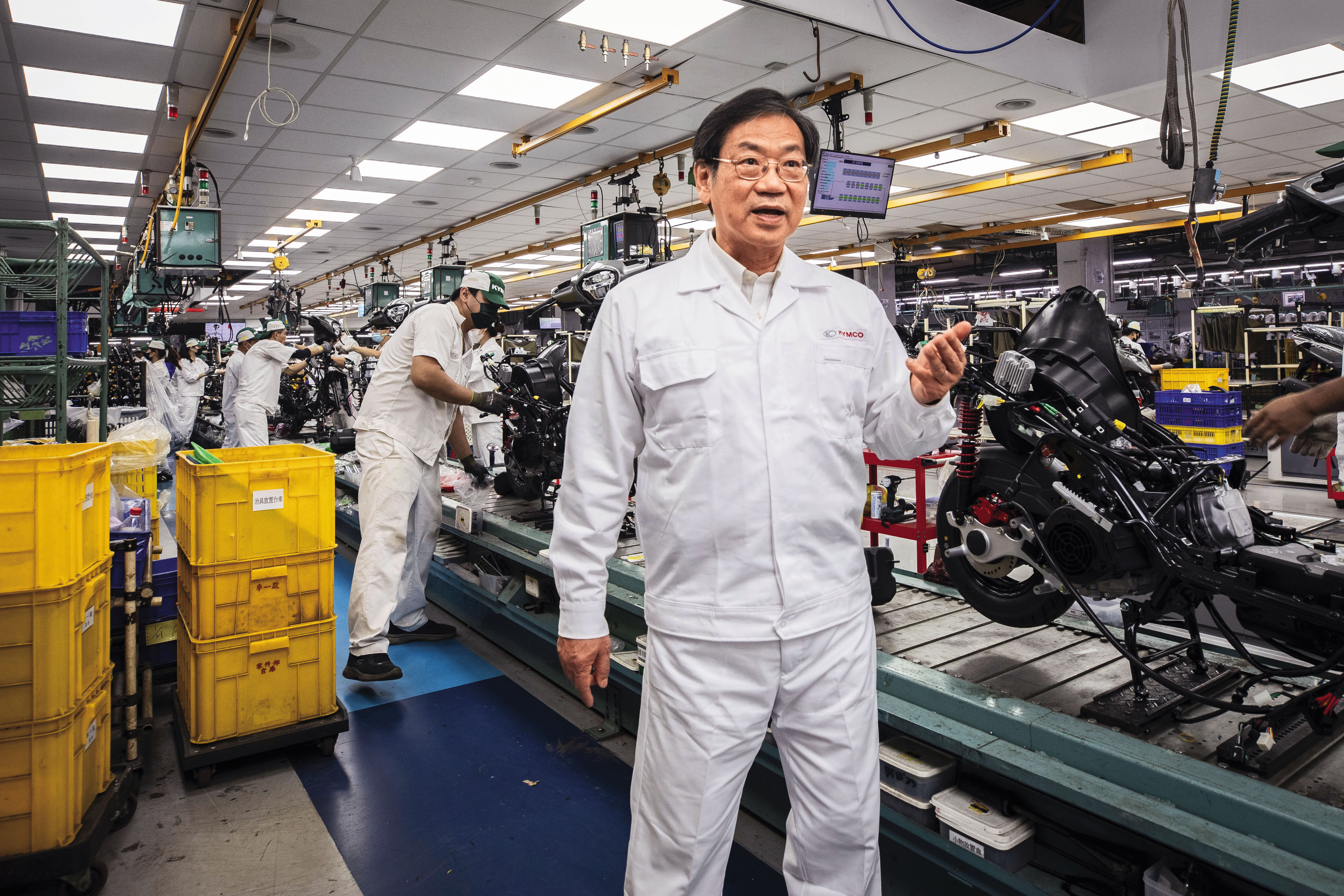 光陽董事長柯俊斌於農曆年前接受本刊專訪，談及他接任以來的心路歷程。