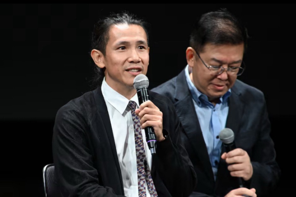 導演游紹翔出席大阪電影節與觀眾互動。（壹壹喜喜提供）