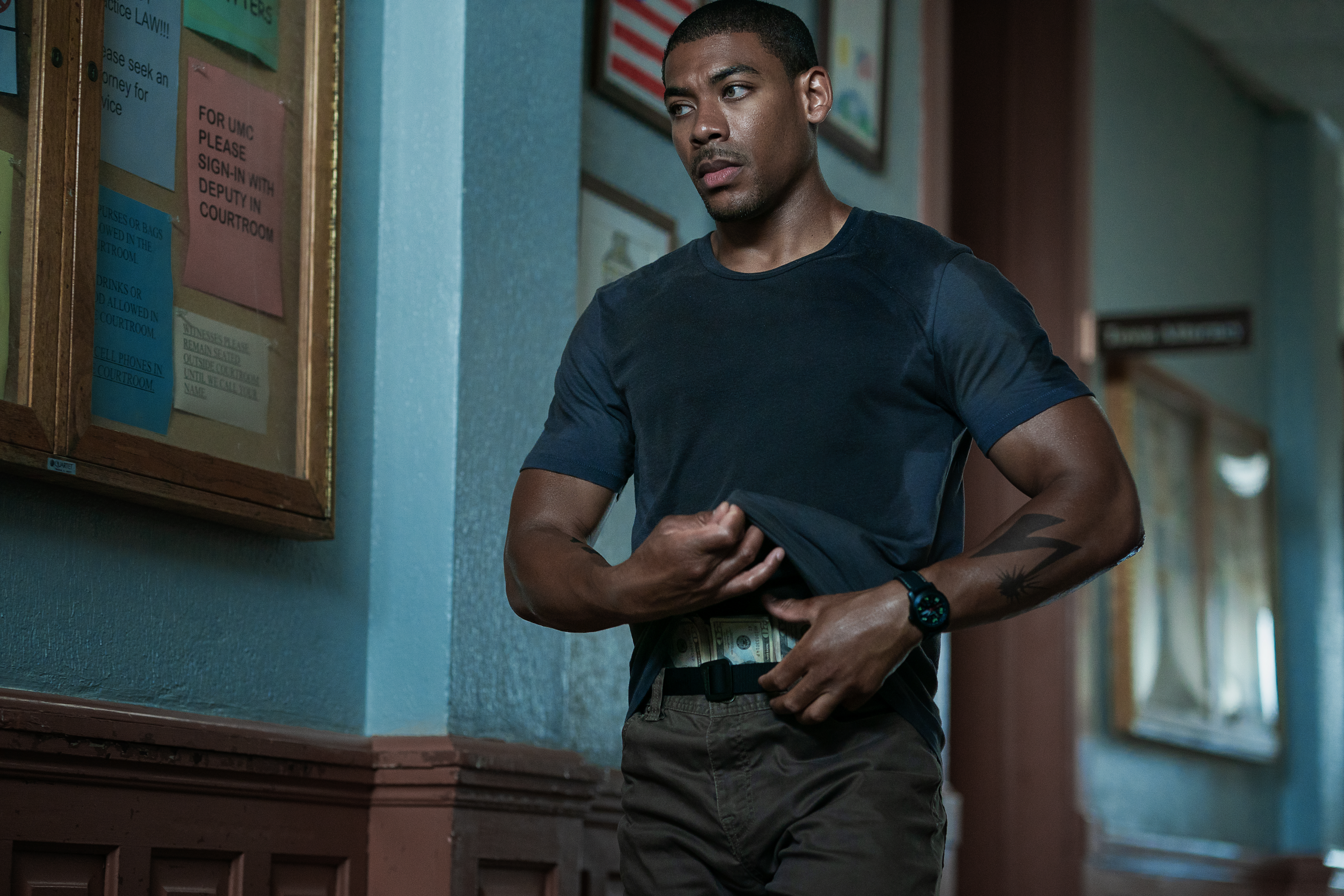 亞倫皮埃爾以Netflix電影《逆嶺》一片受到矚目。（Netflix提供）