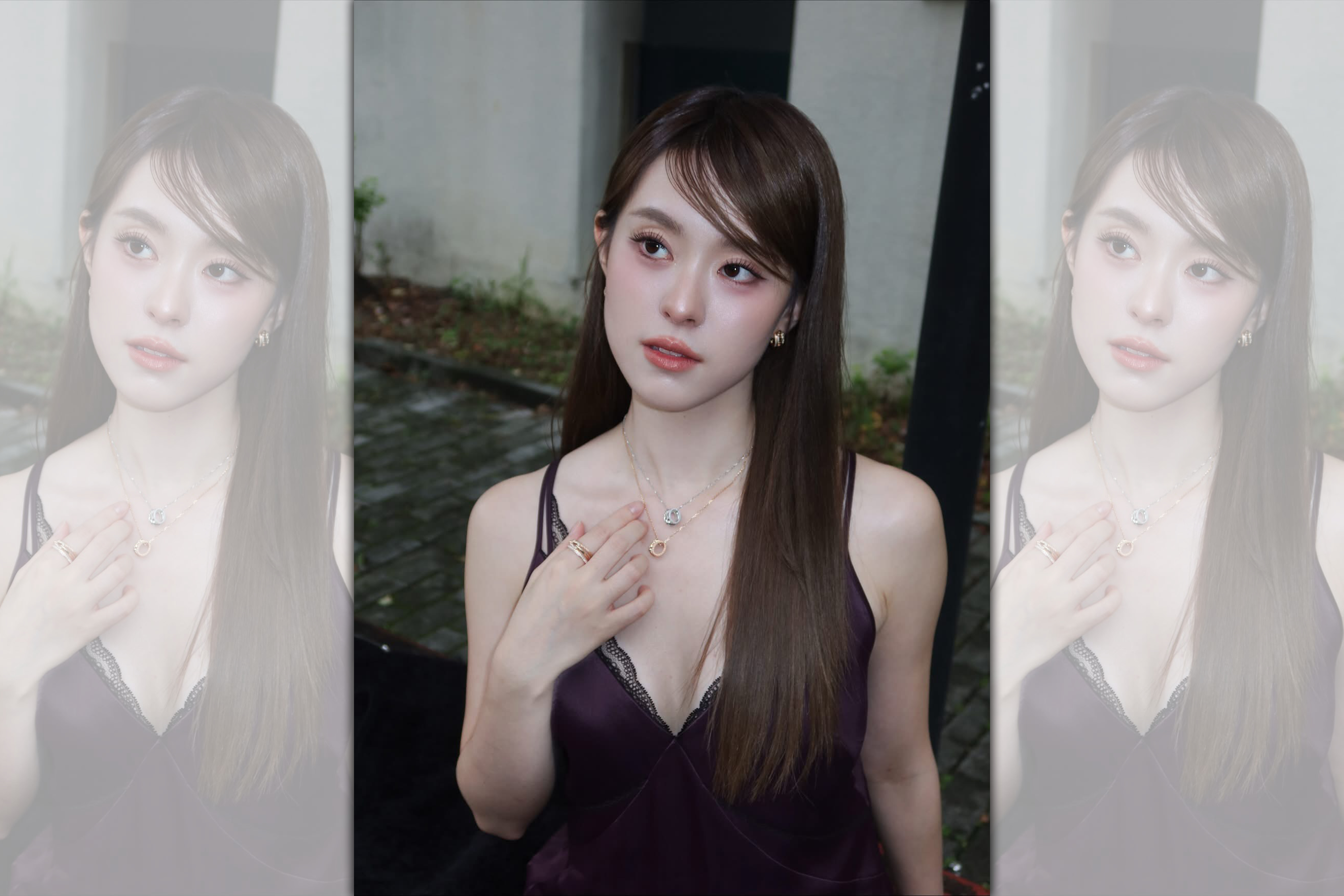 女星邱偲琹與影視大老郭建宏的兒子郭方儒交往3年已分手。（翻攝臉書）