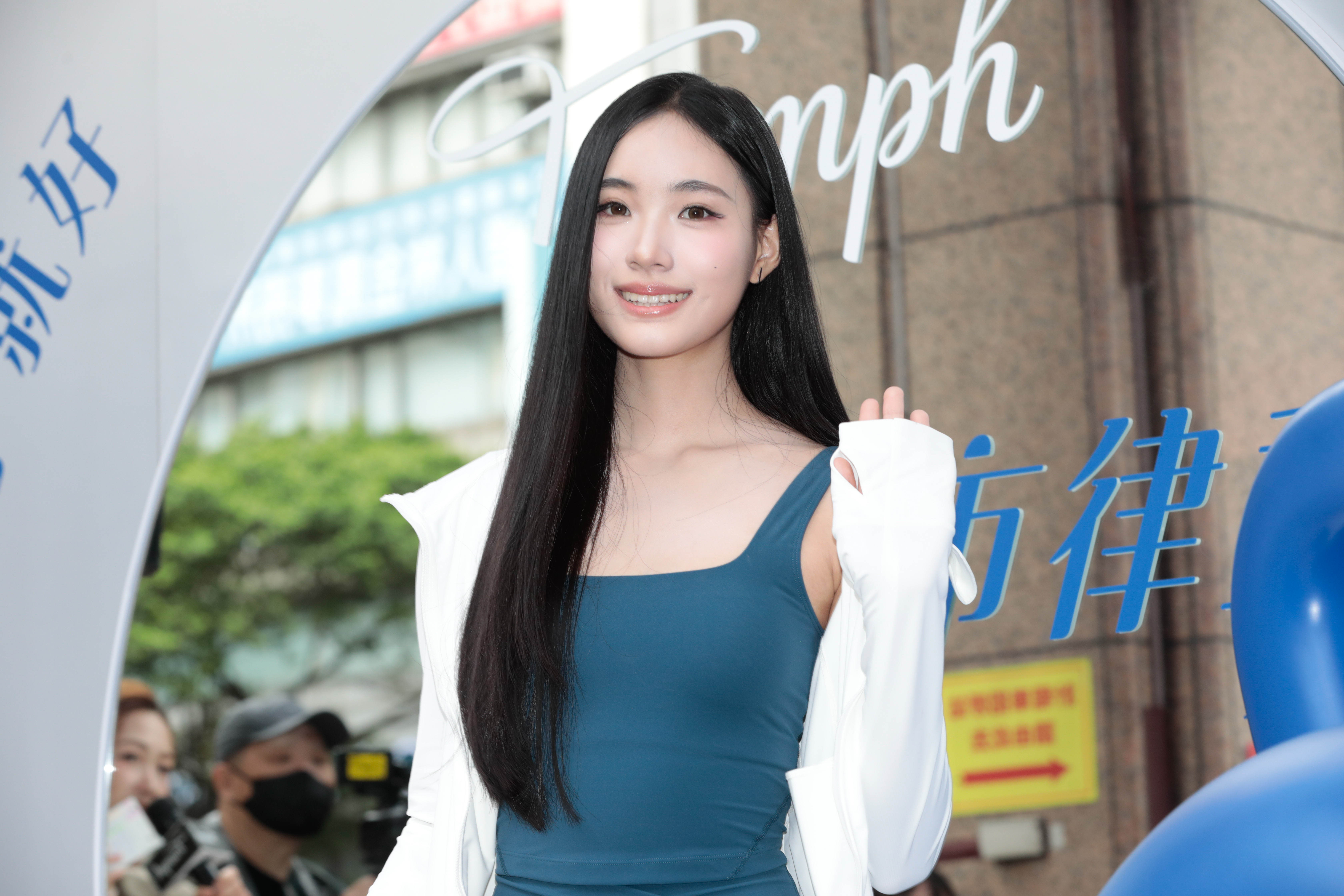 Lily出席黛安芬內衣活動。