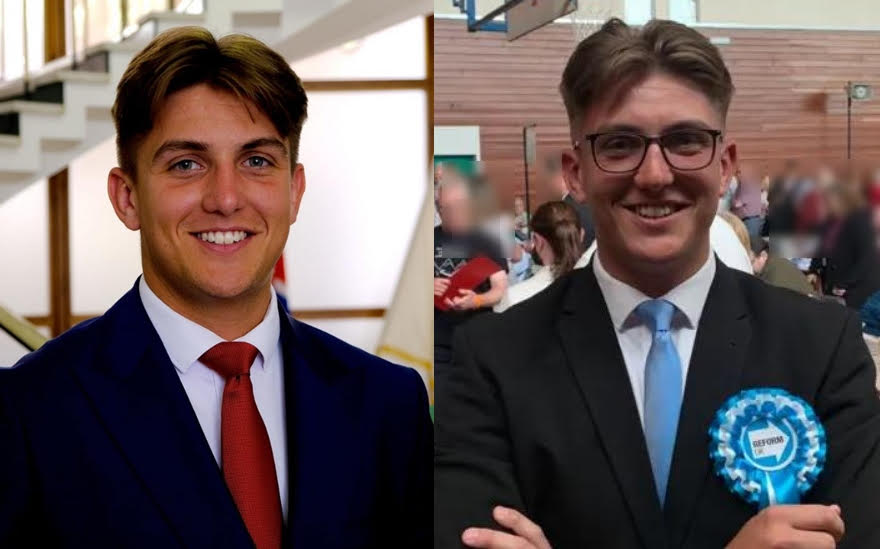 英國19歲青年喬治芬奇成為英國最年輕的議會領袖。（翻攝臉書粉專@Cllr George Finch）