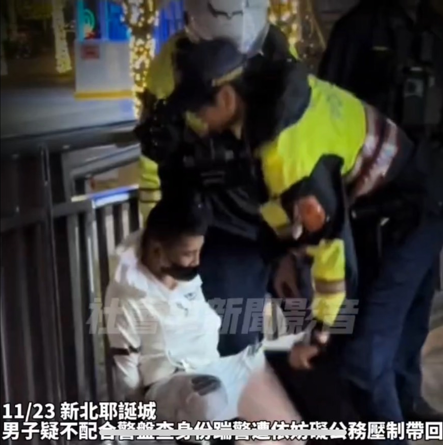 吳姓少年被警方逮捕。(翻攝畫面)