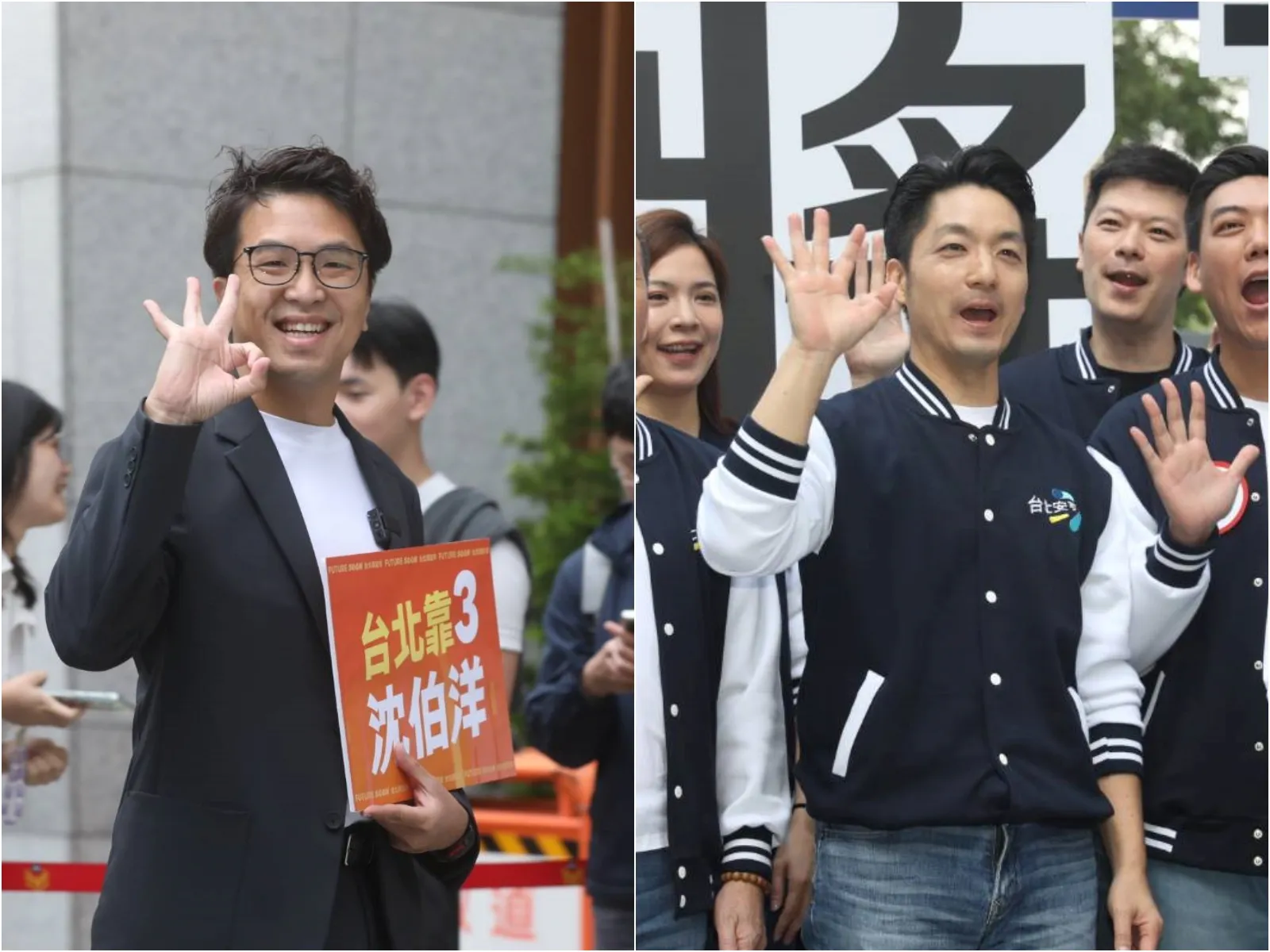 台北市長抽籤號次出爐！沈伯洋3號、蔣萬安5號　競選口號曝光了