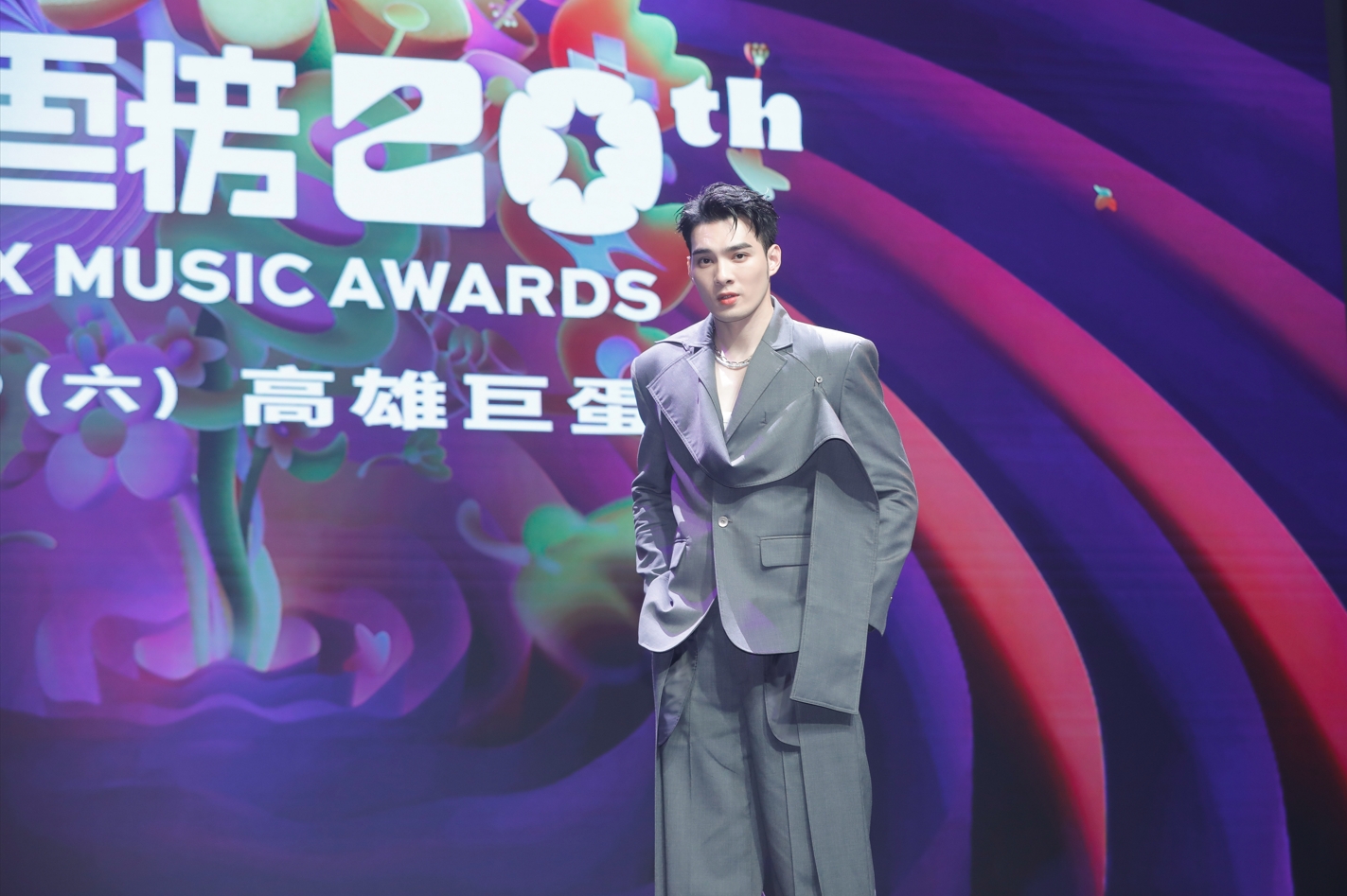 黃偉晉二度接掌主持第20屆KKBOX風雲榜。