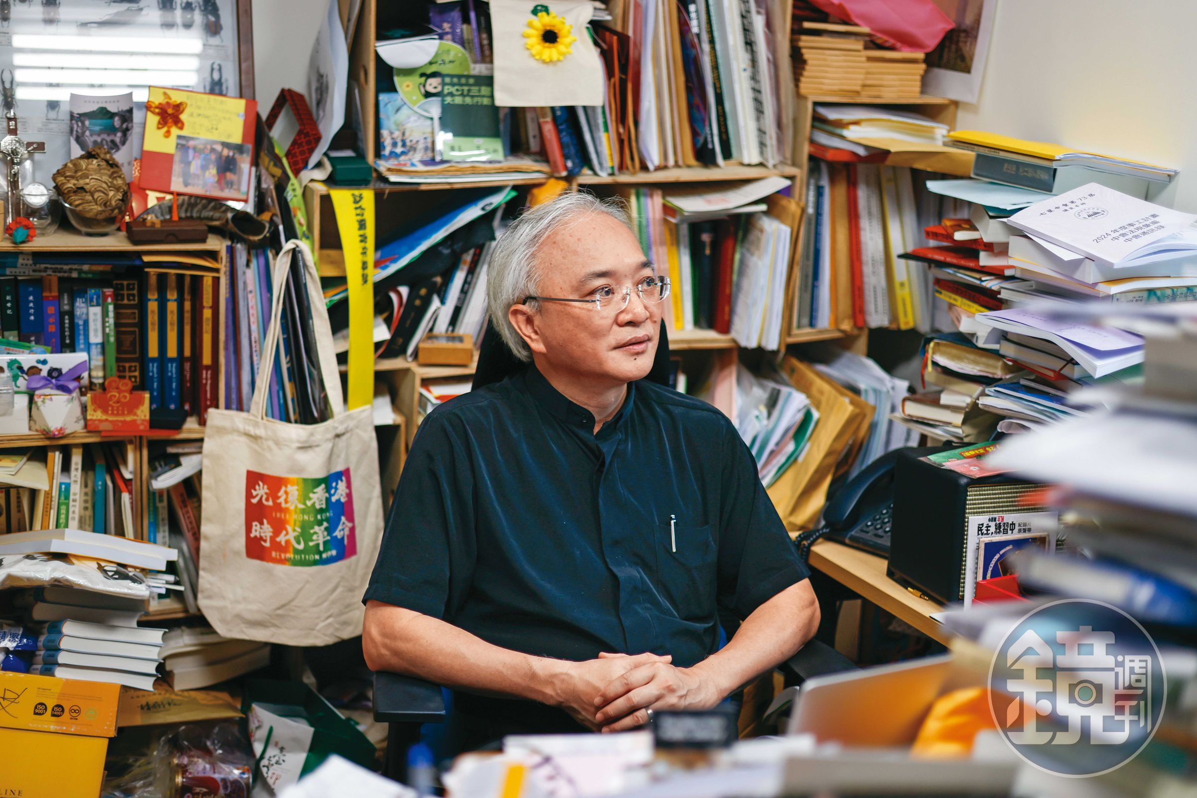 黃春生說：「要走出教會，去影響世界，挫折後再回來。」