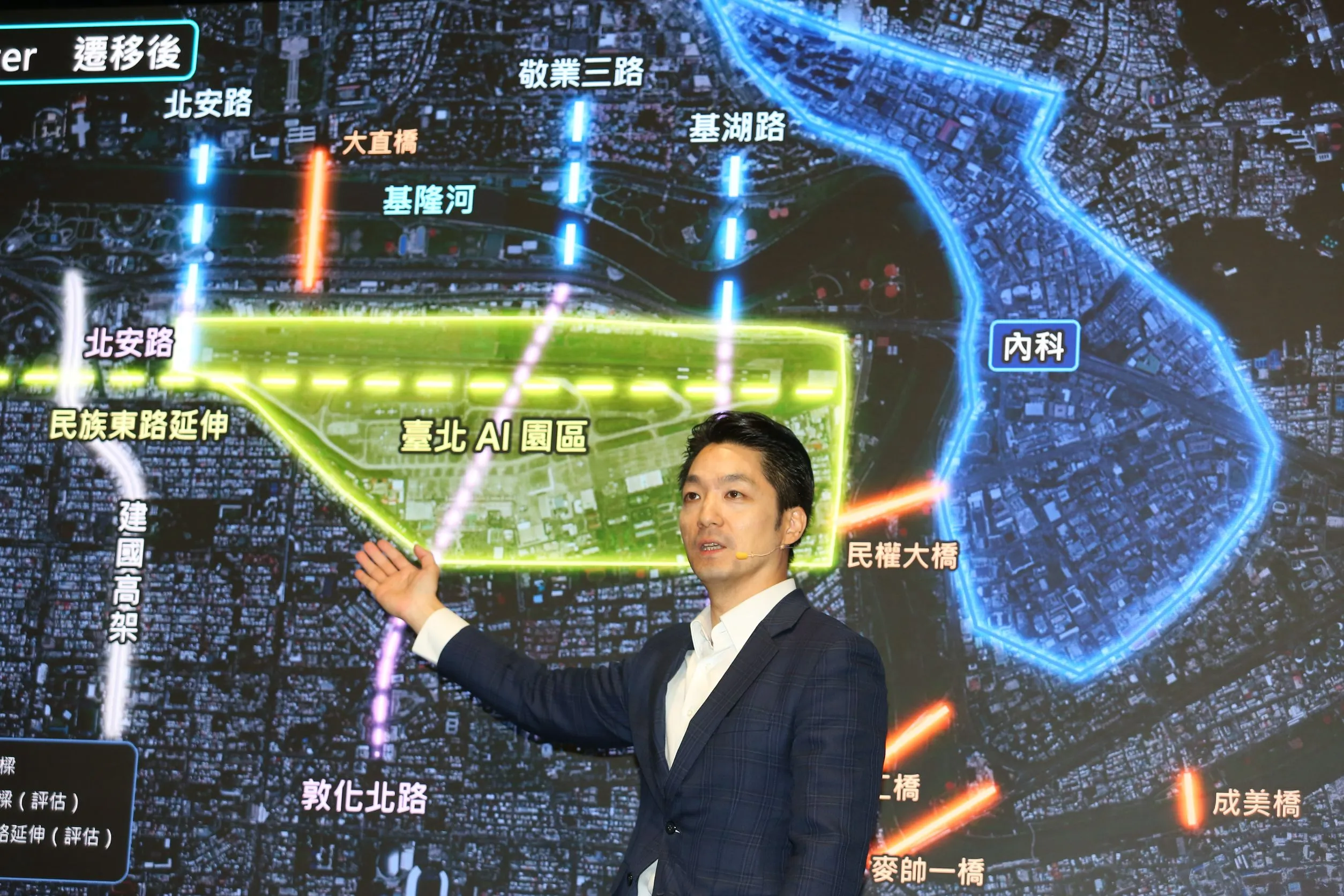 蔣萬安「時空背景不同」拋遷移松機　沈伯洋：回歸市政討論很好