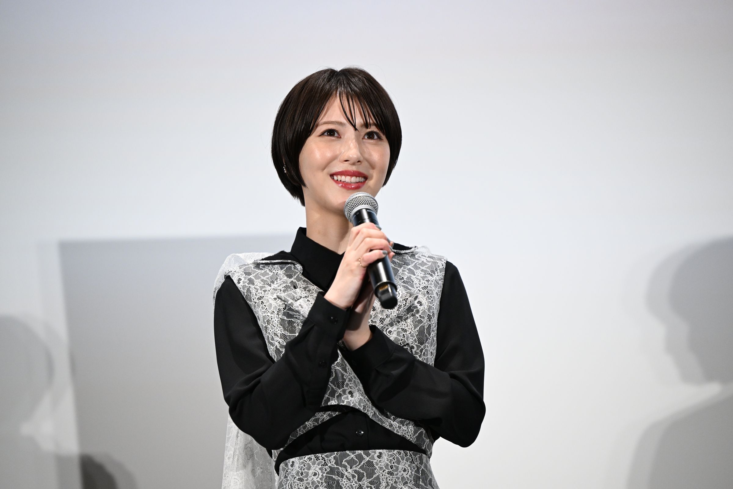 濱邊美波透露先前試映會上就有許多相關人員對銀座的場面印象深刻。(東京國際影展提供)