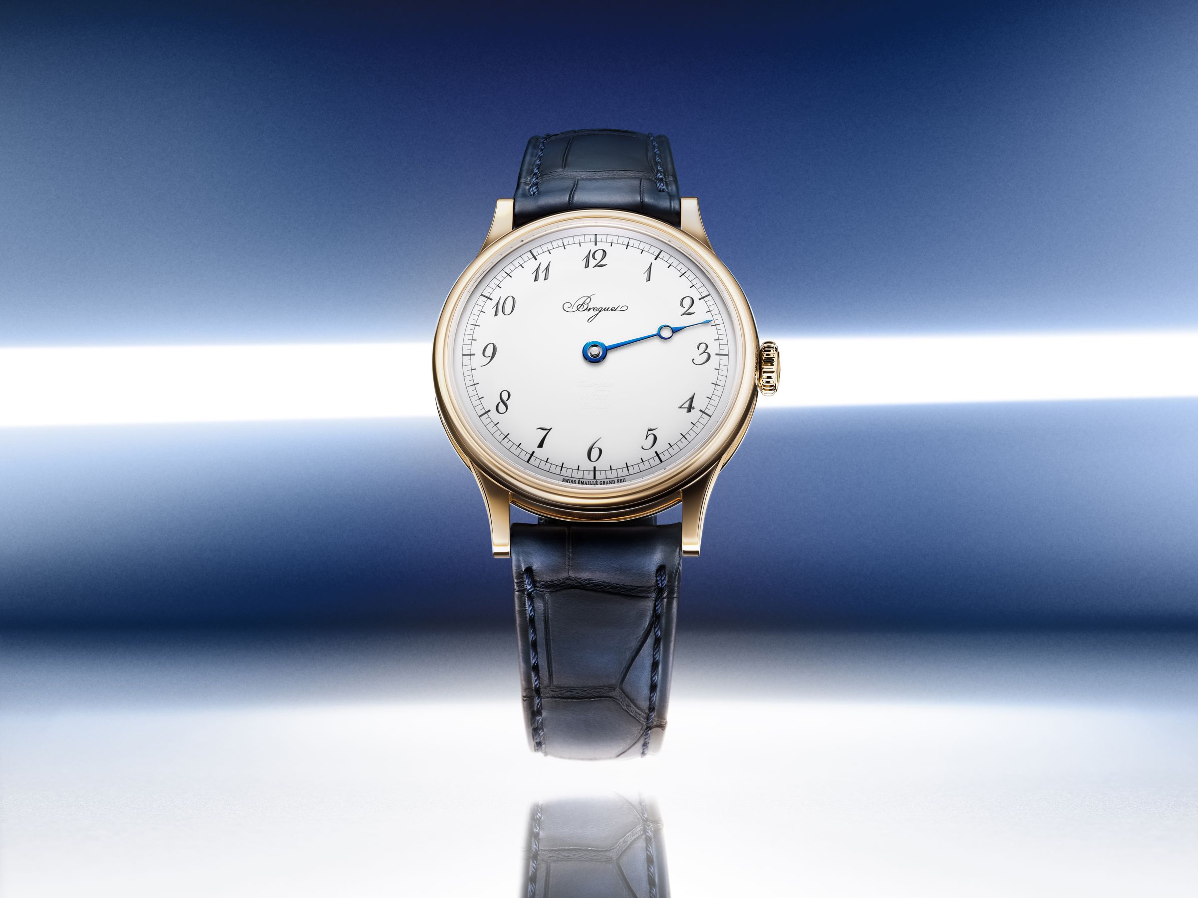 Classique Souscription腕錶，18K寶璣金材質錶殼，裝載VS00手上鏈機芯，定價NT$1,570,000。