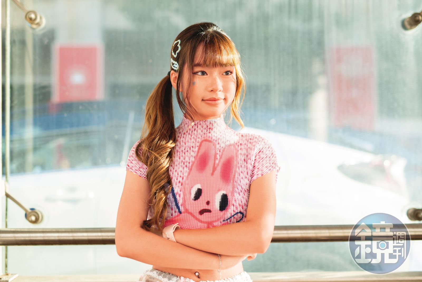 航運千金國中早戀 欣菲粉絲熱情男友臉垮了