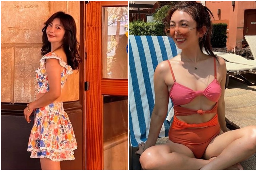 前新聞主播的44歲女星芳瑜，近日在節目裸照外流。（翻攝自芳瑜ig）