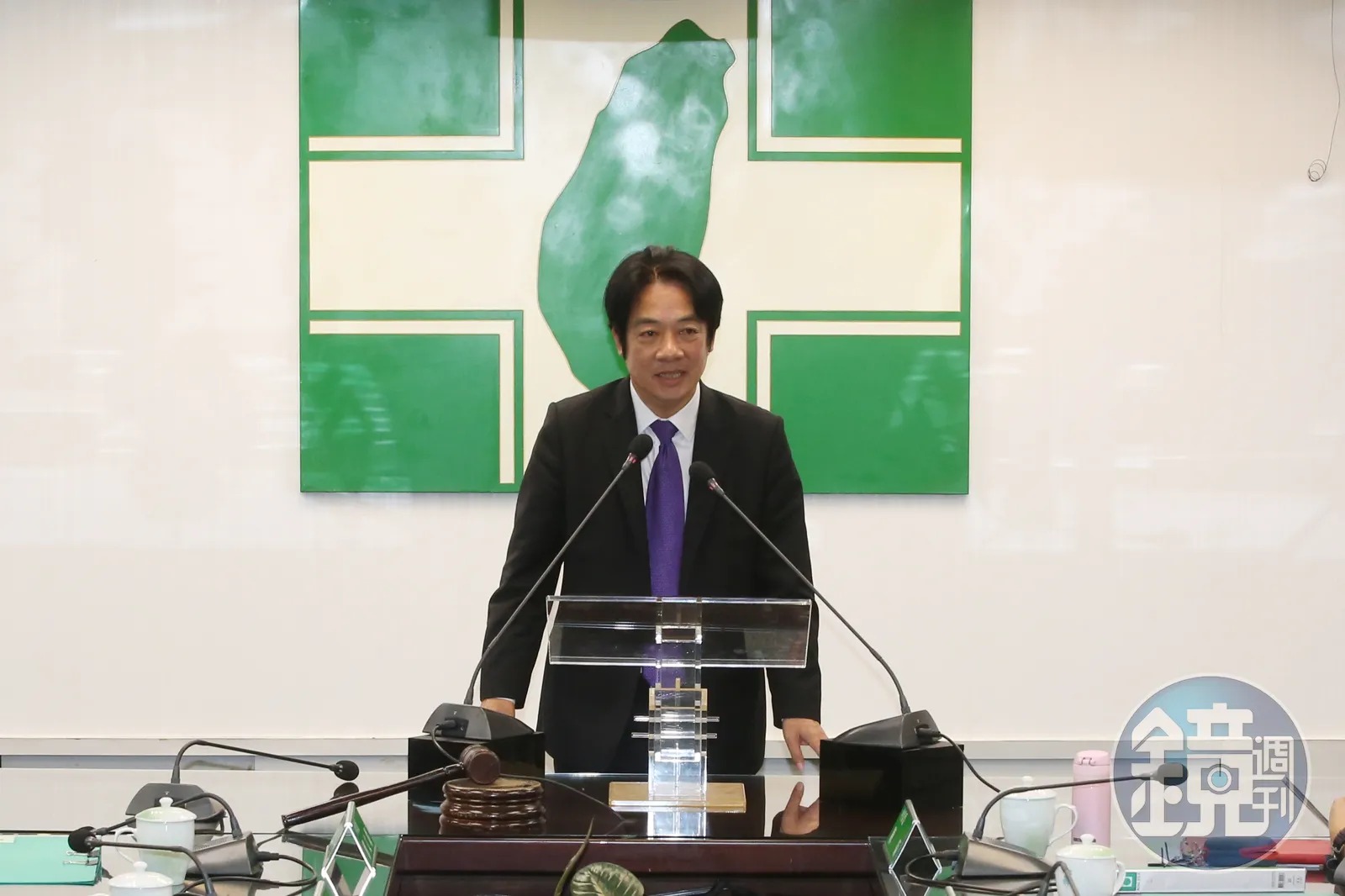 賴清德代表民進黨參選2024年總統大選。（本刊資料照）