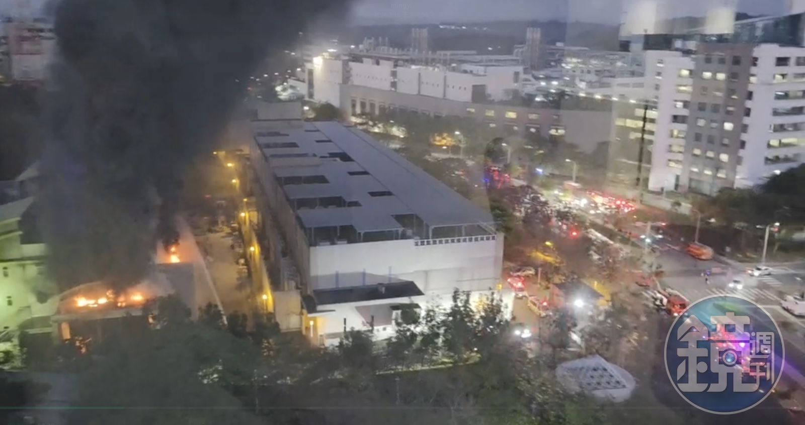 竹園變電所設備測試起火 台電:不影響後續供電