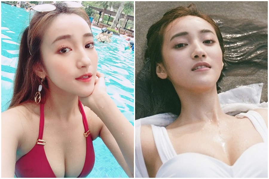 女星夏宇禾外型亮麗，身材姣好，曾演出多部八點檔。（翻攝自IG@lulu_820722）